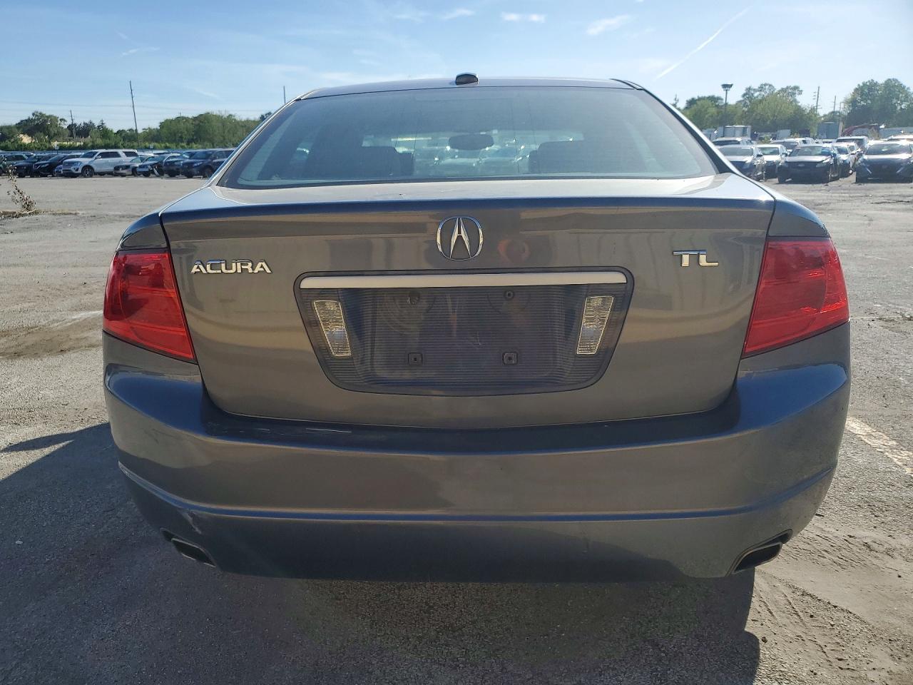 2005 Acura Tl Серый vin: 19UUA66295A034208