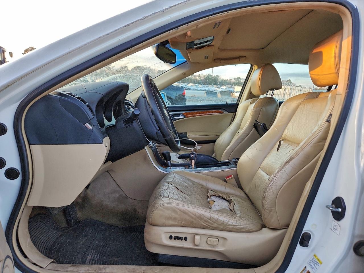 2005 Acura Tl Белый vin: 19UUA66295A050781