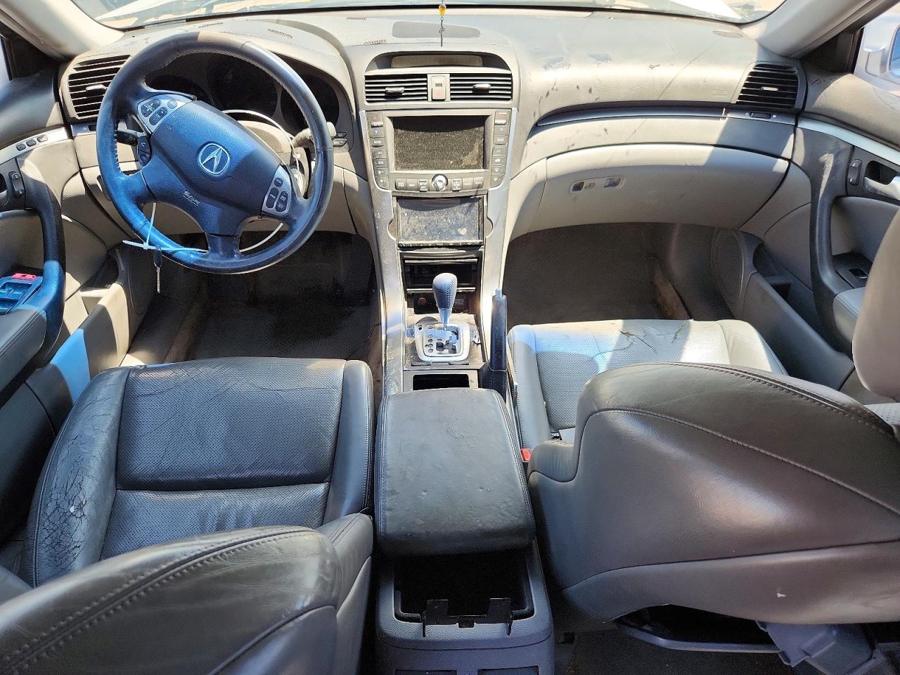 2005 Acura Tl Silver vin: 19UUA66295A052157