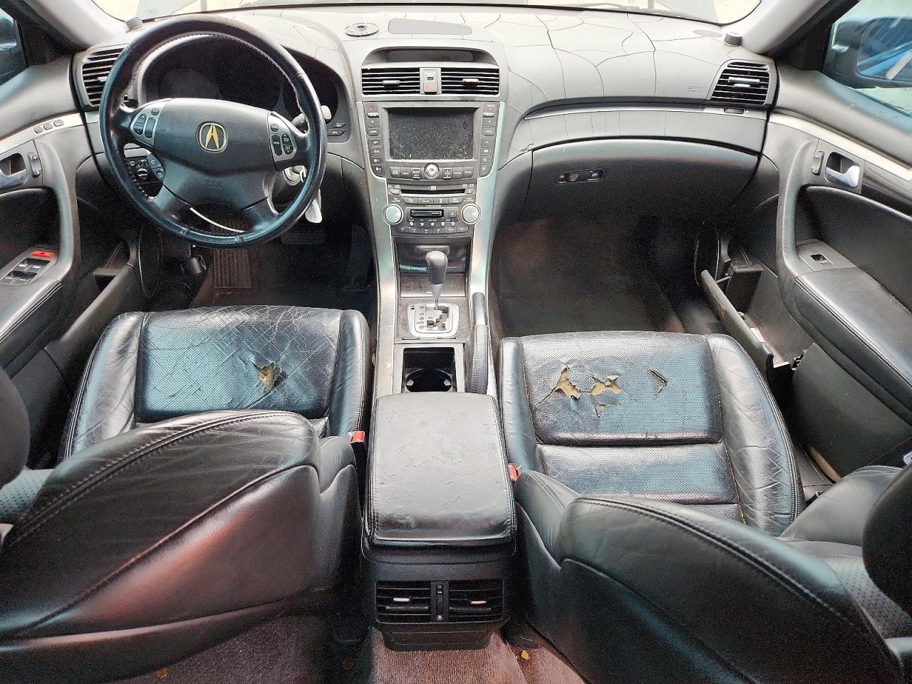 2005 Acura Tl Черный vin: 19UUA66295A058590