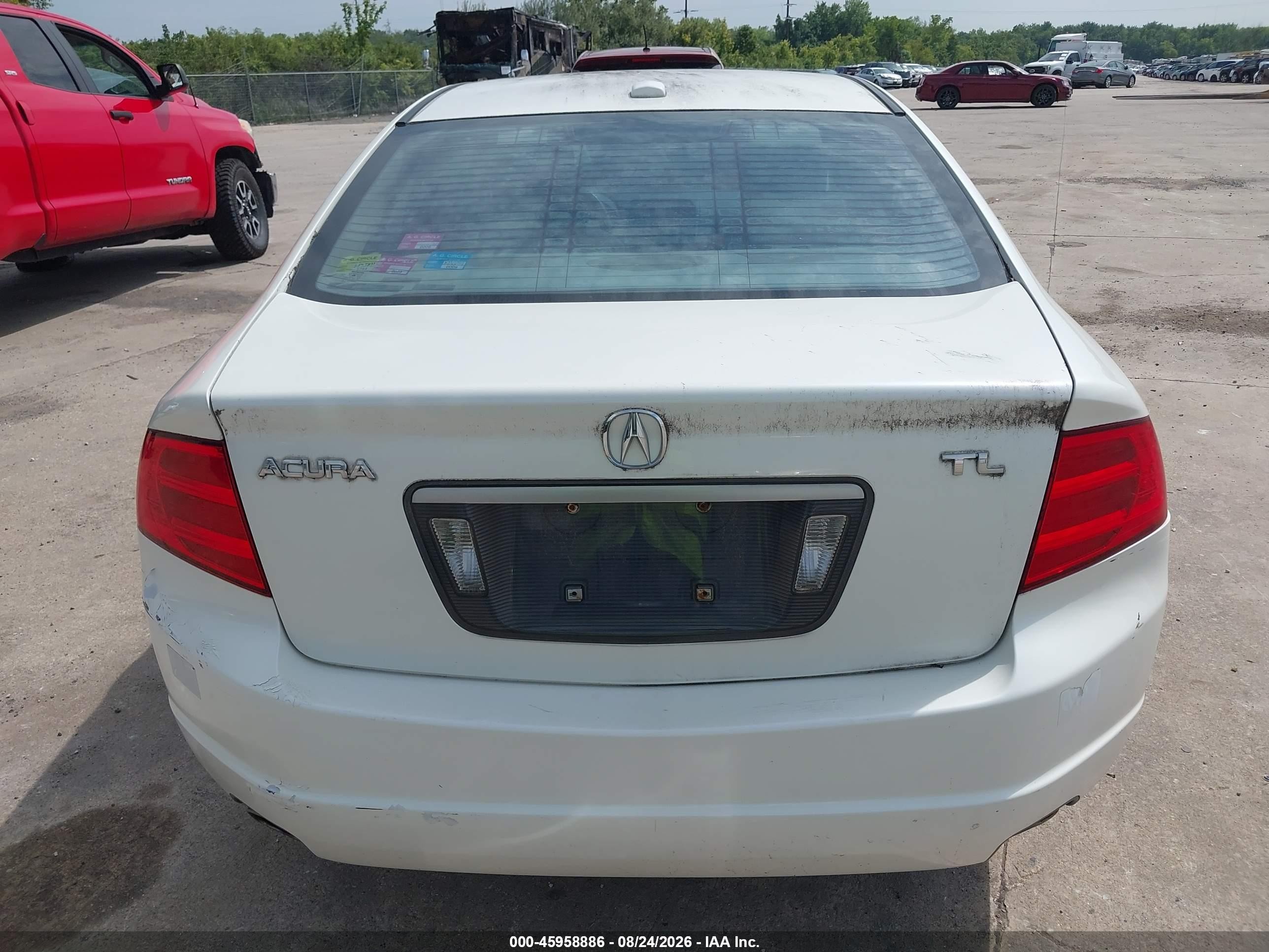 2006 Acura Tl   Белый vin: 19UUA66296A031357