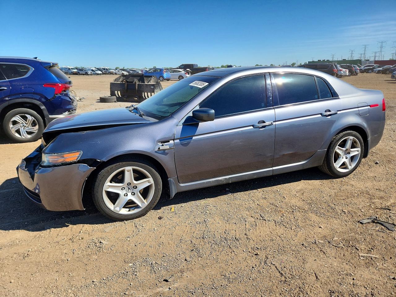2006 Acura 3.2tl Gray vin: 19UUA66296A042097