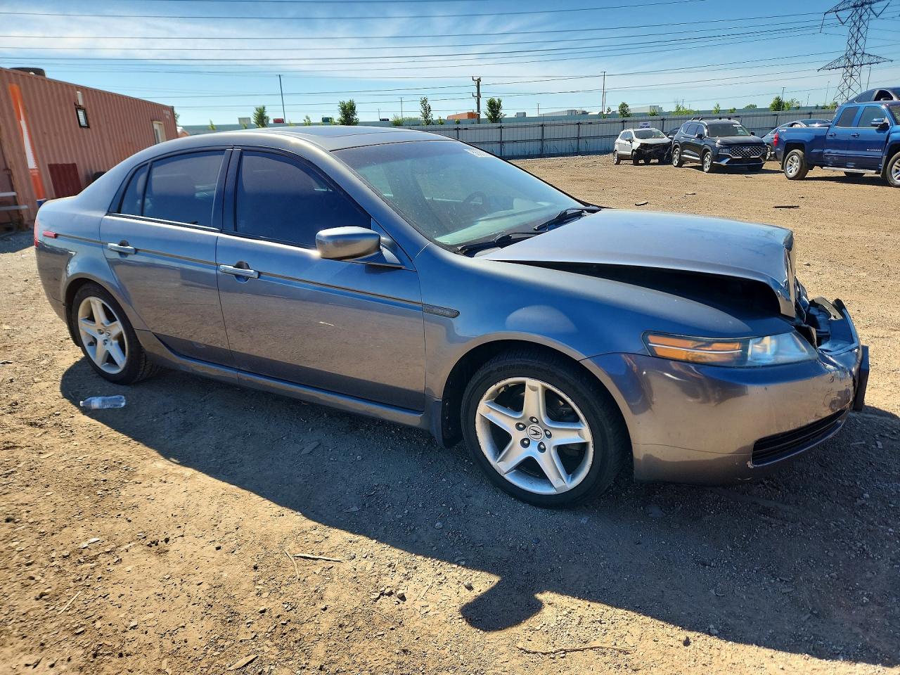 2006 Acura 3.2tl Gray vin: 19UUA66296A042097
