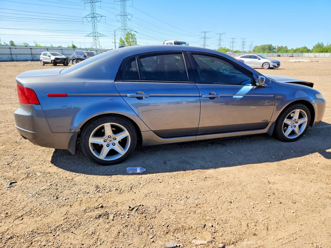 2006 Acura 3.2tl Gray vin: 19UUA66296A042097