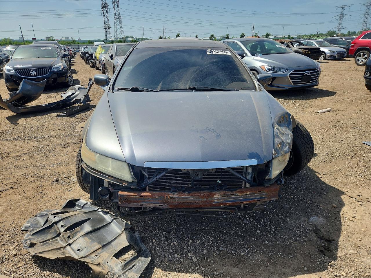2006 Acura 3.2tl Gray vin: 19UUA66296A043136