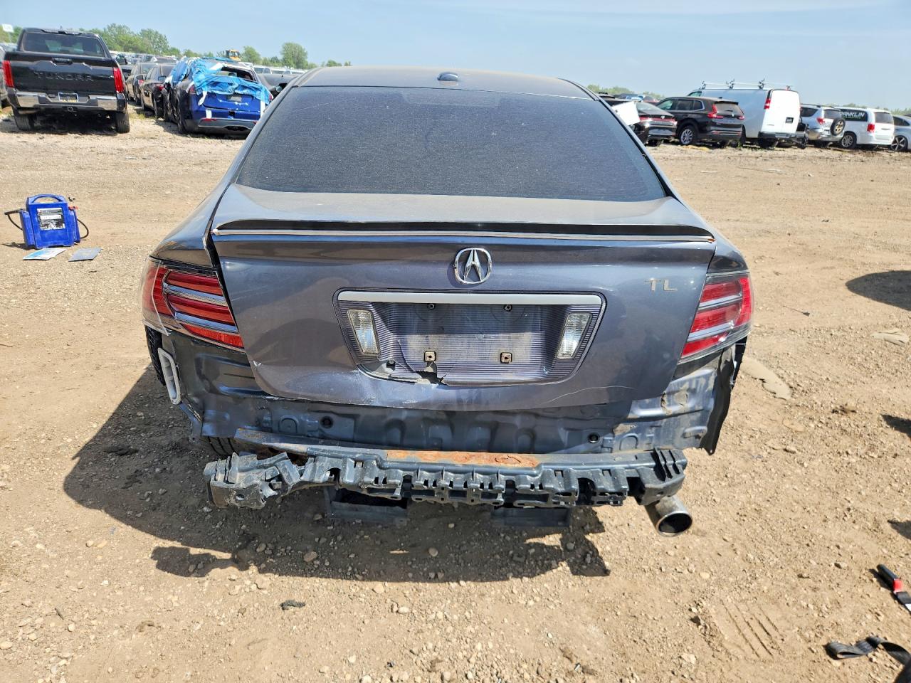 2006 Acura 3.2tl Gray vin: 19UUA66296A043136