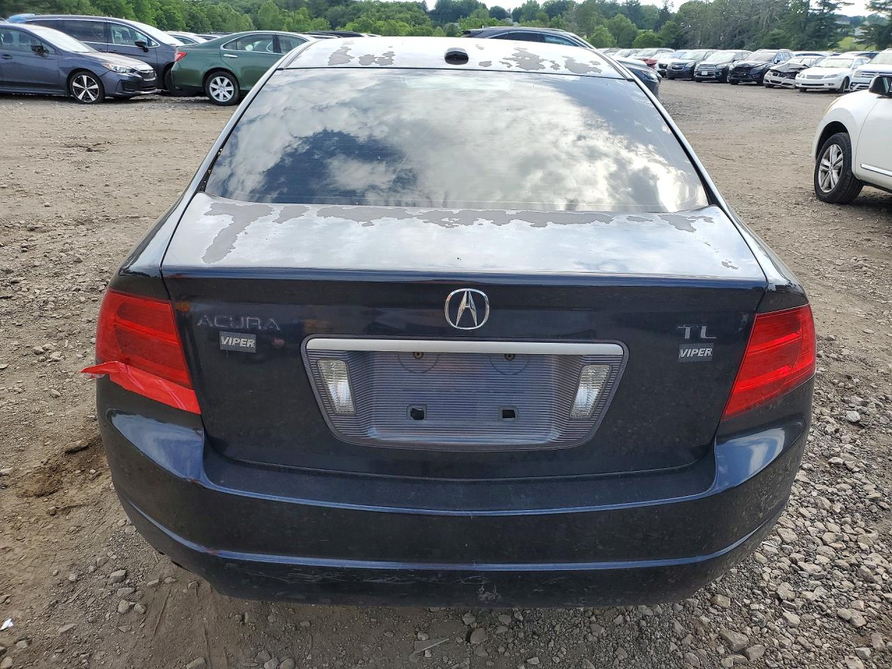 2006 Acura 3.2tl Black vin: 19UUA66296A046554