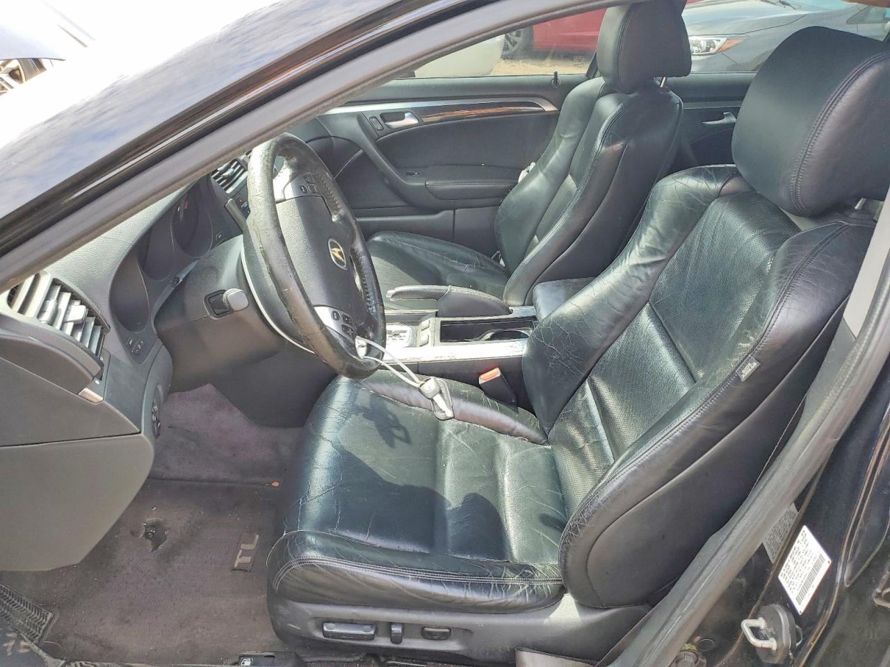 2006 Acura 3.2tl Black vin: 19UUA66296A046554