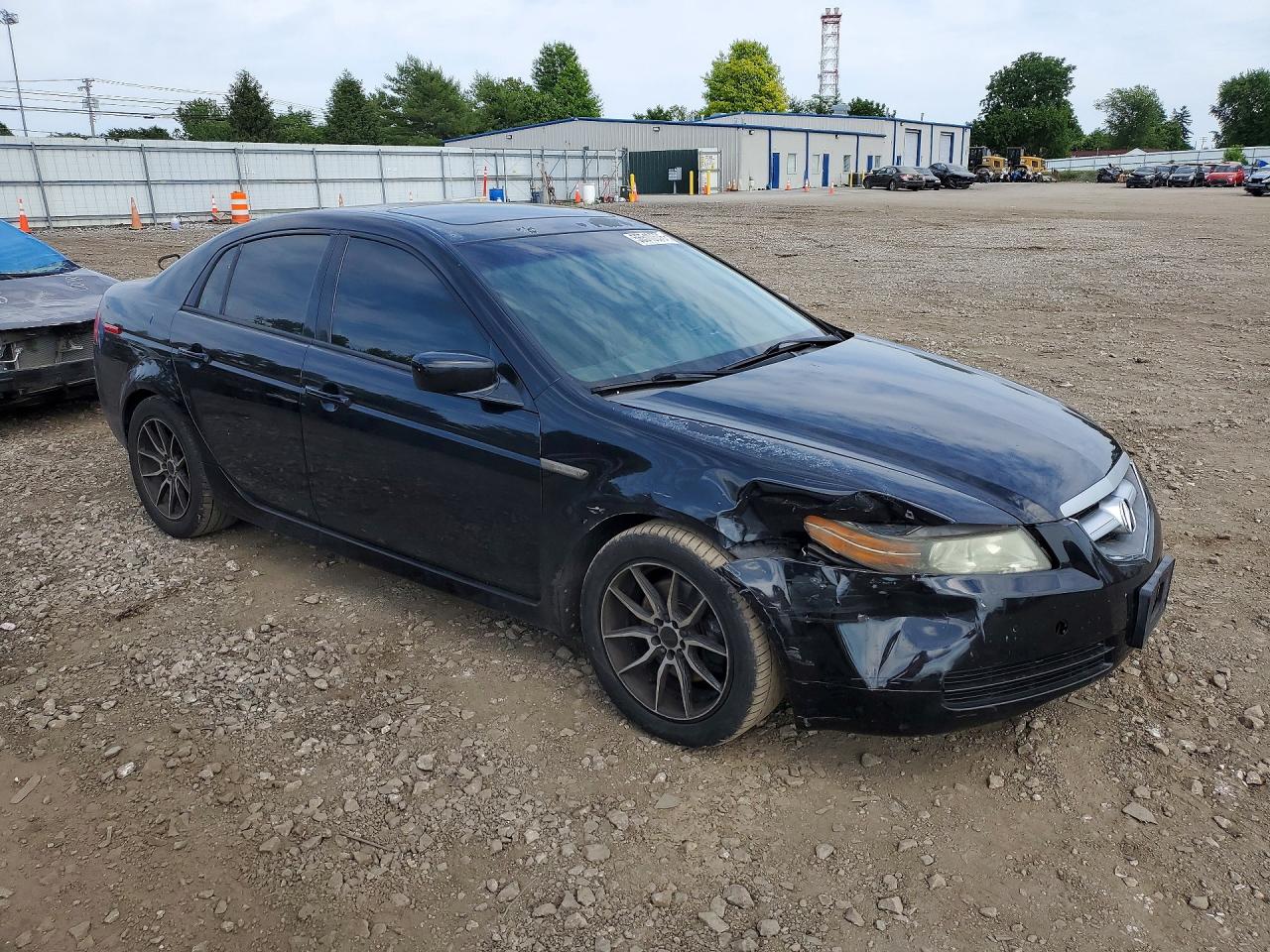 2006 Acura 3.2tl Black vin: 19UUA66296A046554