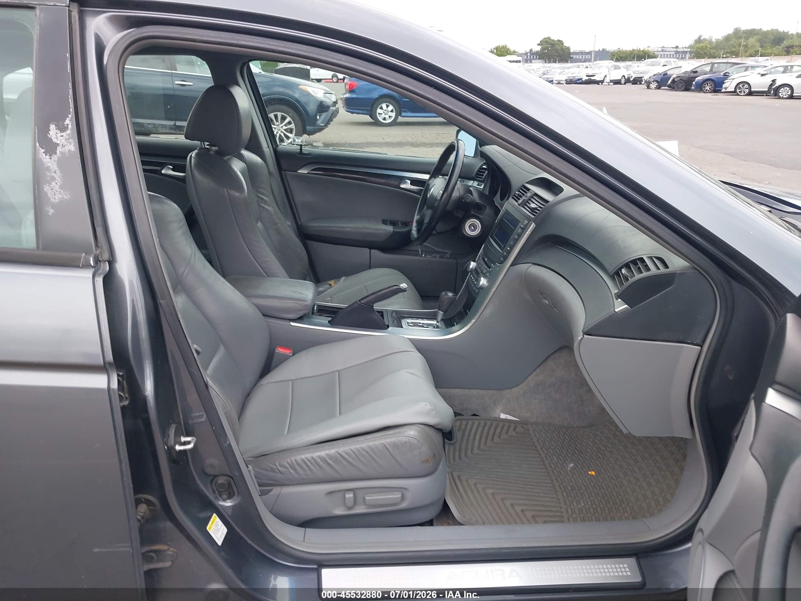 2006 Acura Tl   Gray vin: 19UUA66296A066917