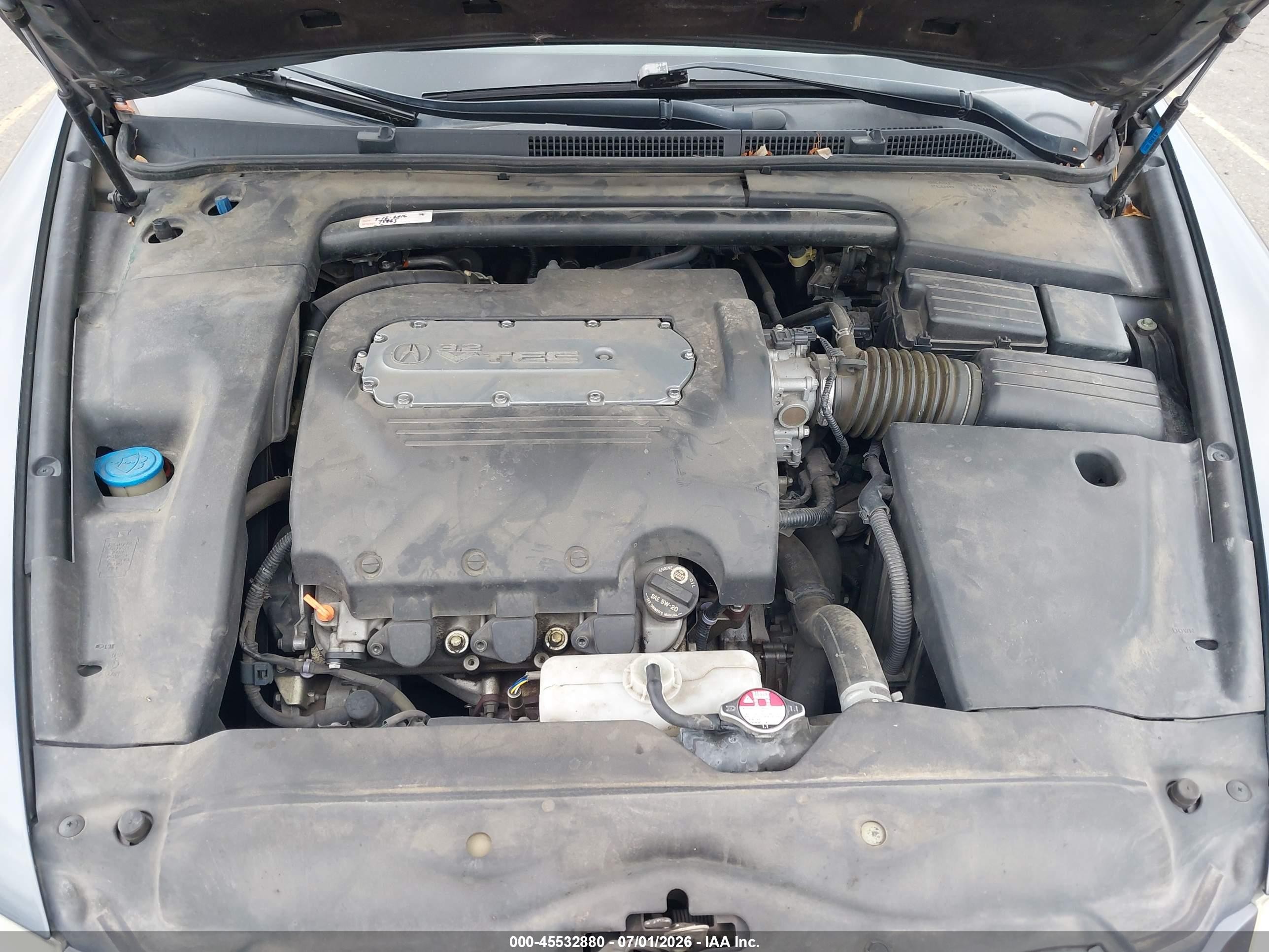 2006 Acura Tl   Gray vin: 19UUA66296A066917