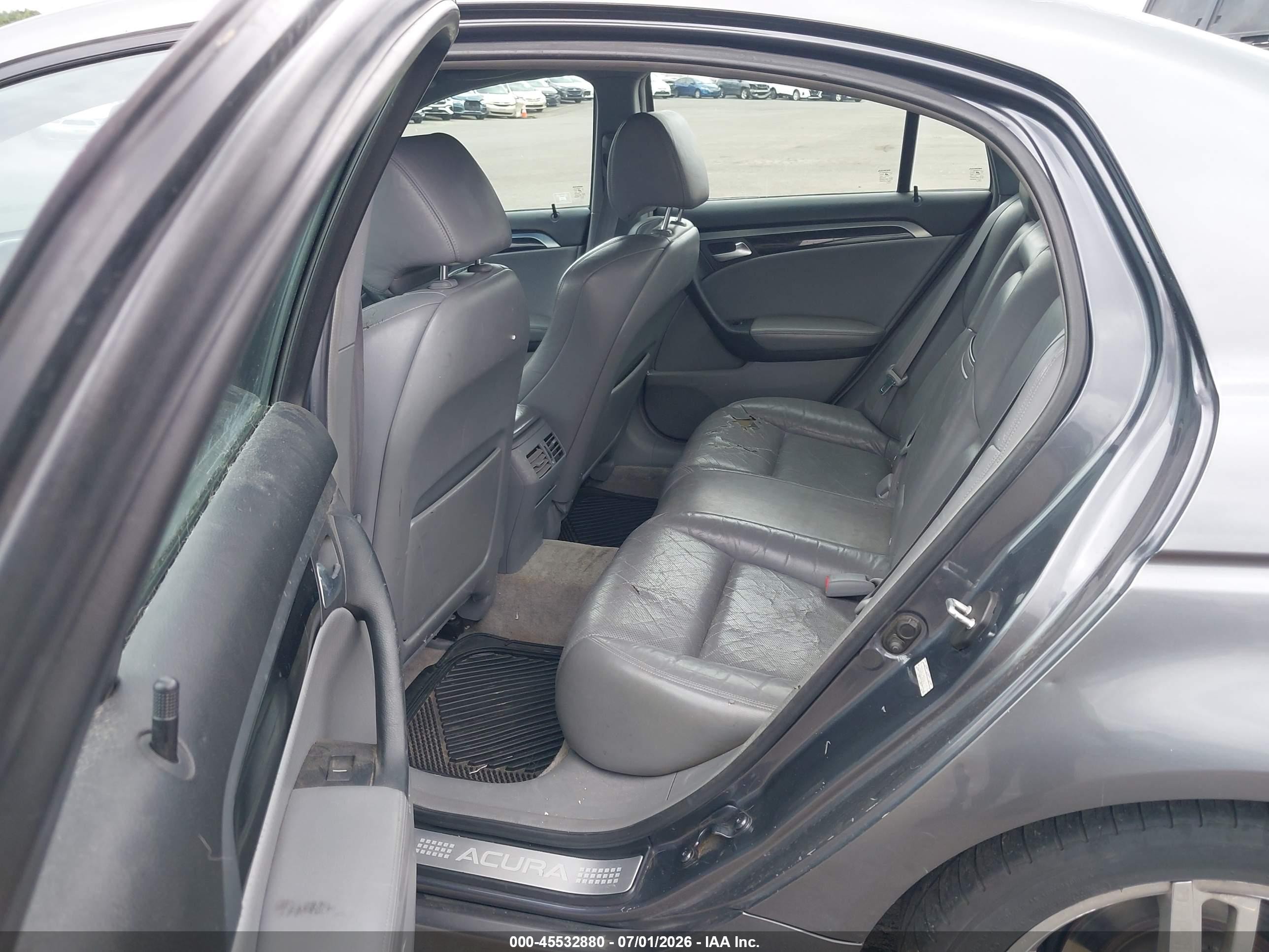 2006 Acura Tl   Gray vin: 19UUA66296A066917