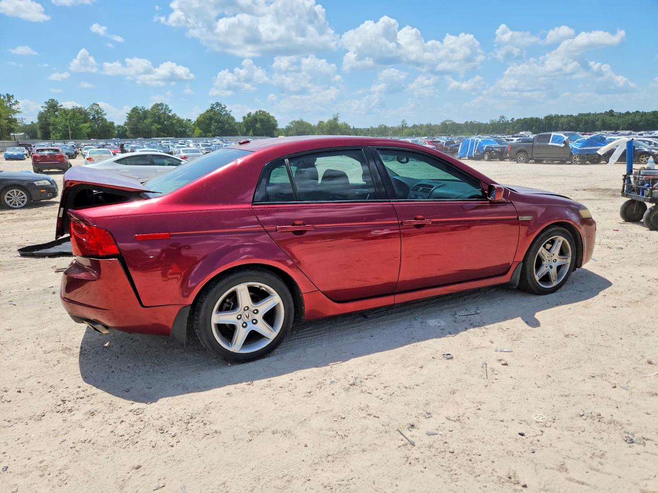 2006 Acura 3.2tl Burgundy vin: 19UUA66296A071602