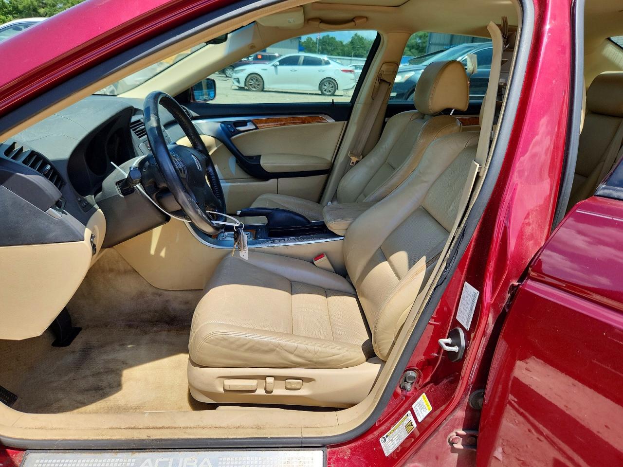 2006 Acura 3.2tl Burgundy vin: 19UUA66296A071602