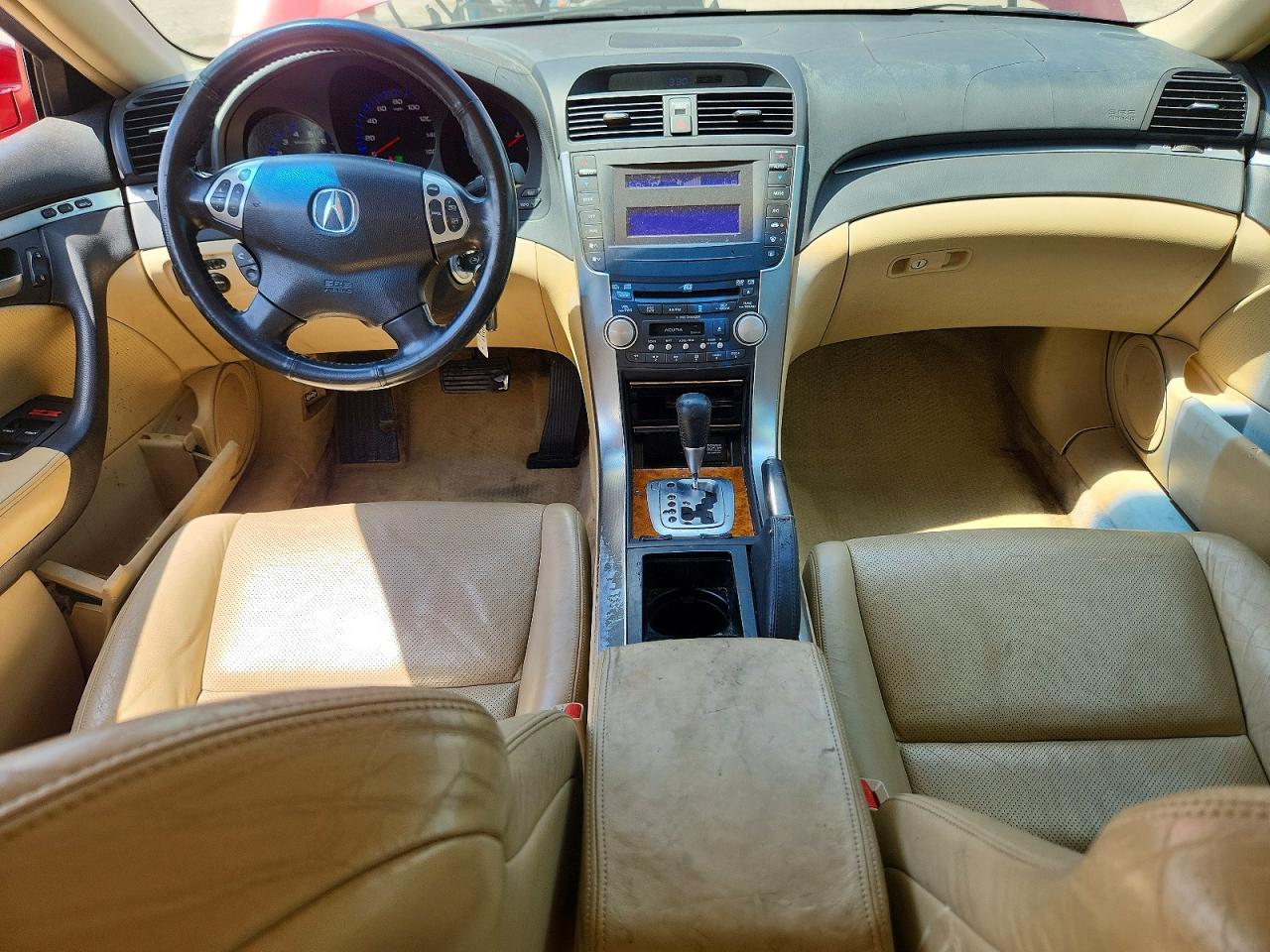 2006 Acura 3.2tl Burgundy vin: 19UUA66296A071602