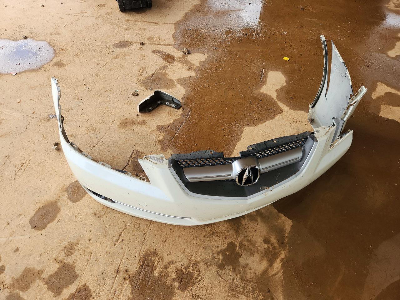 2007 Acura Tl White vin: 19UUA66297A028217