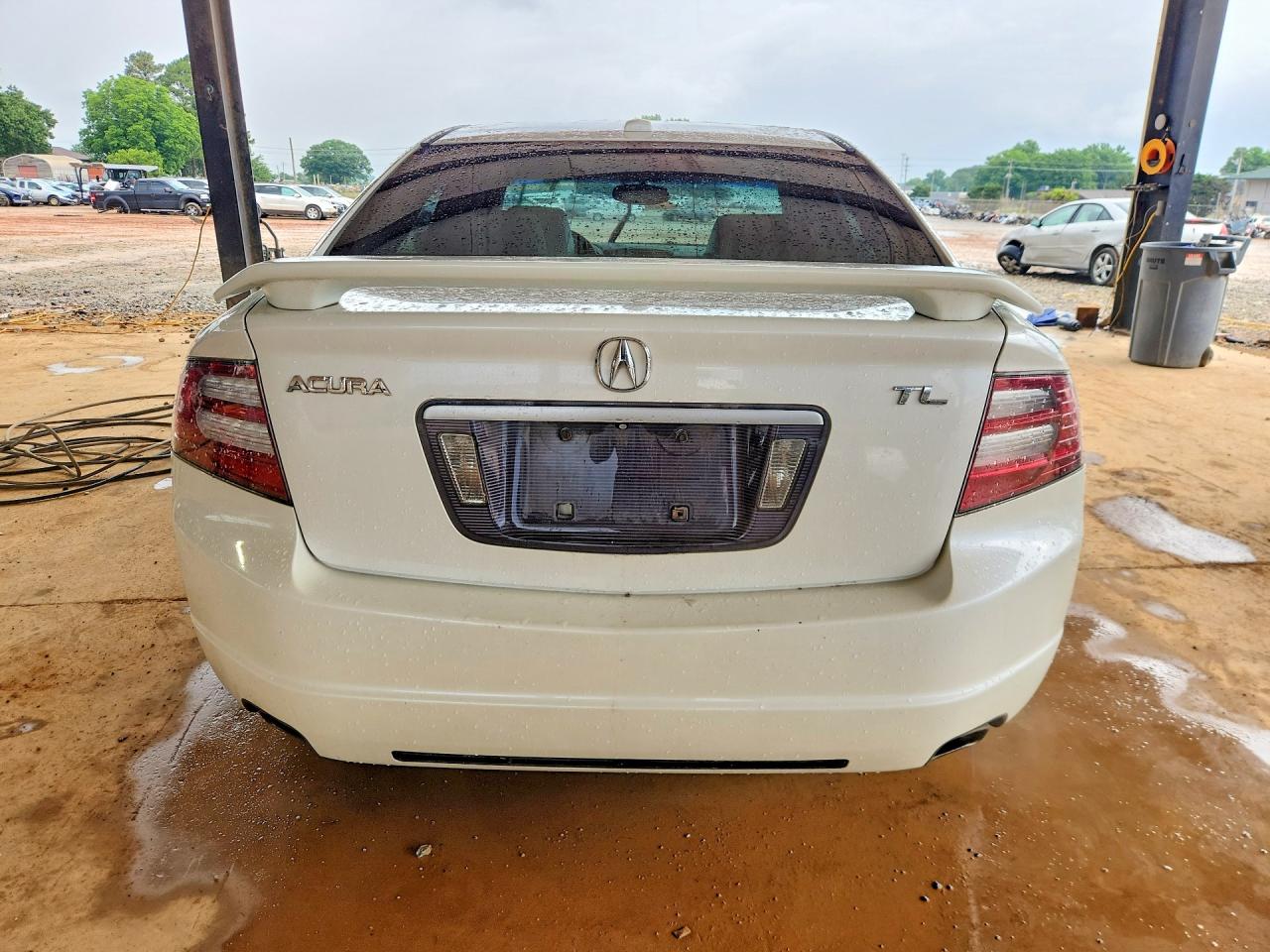 2007 Acura Tl White vin: 19UUA66297A028217