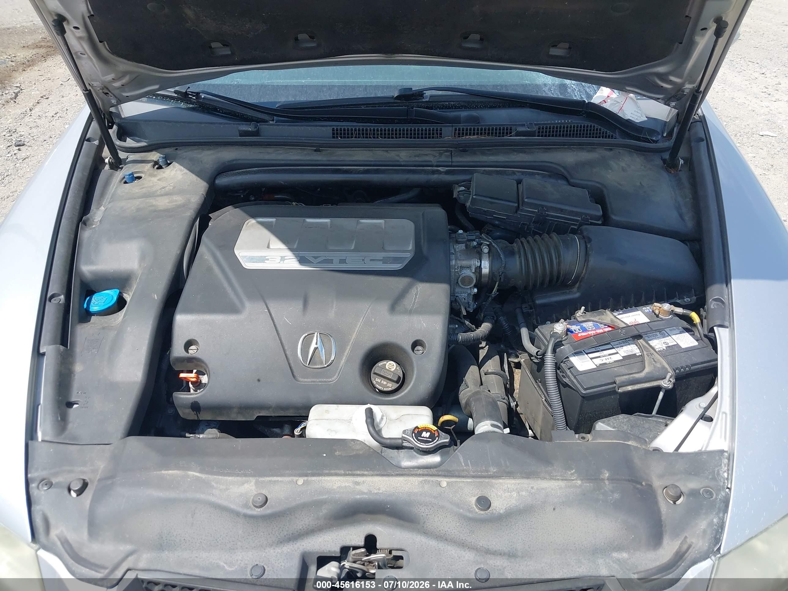 2008 Acura Tl 3.2 Silver vin: 19UUA66298A008518