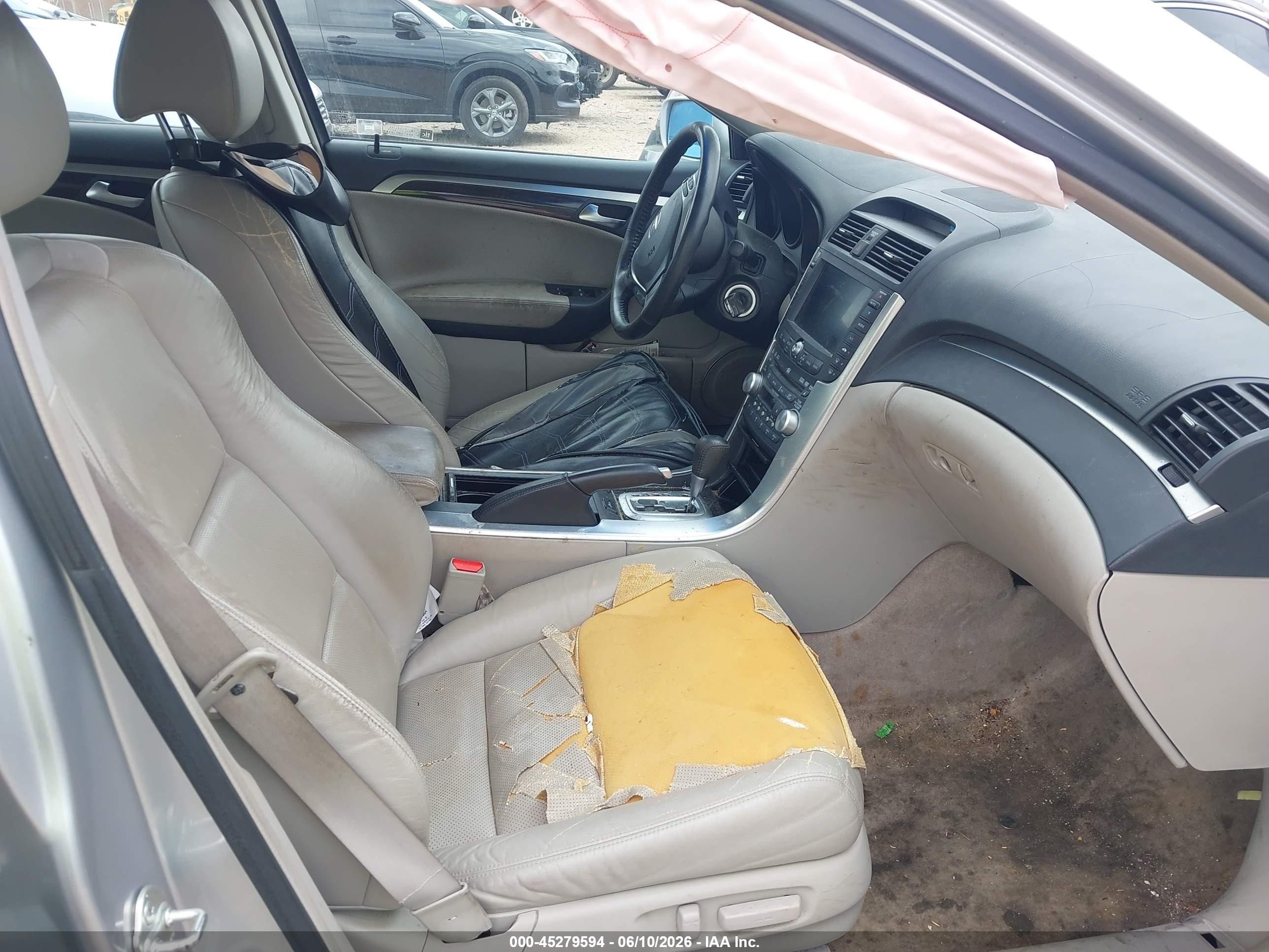 2008 Acura Tl 3.2 Silver vin: 19UUA66298A040188