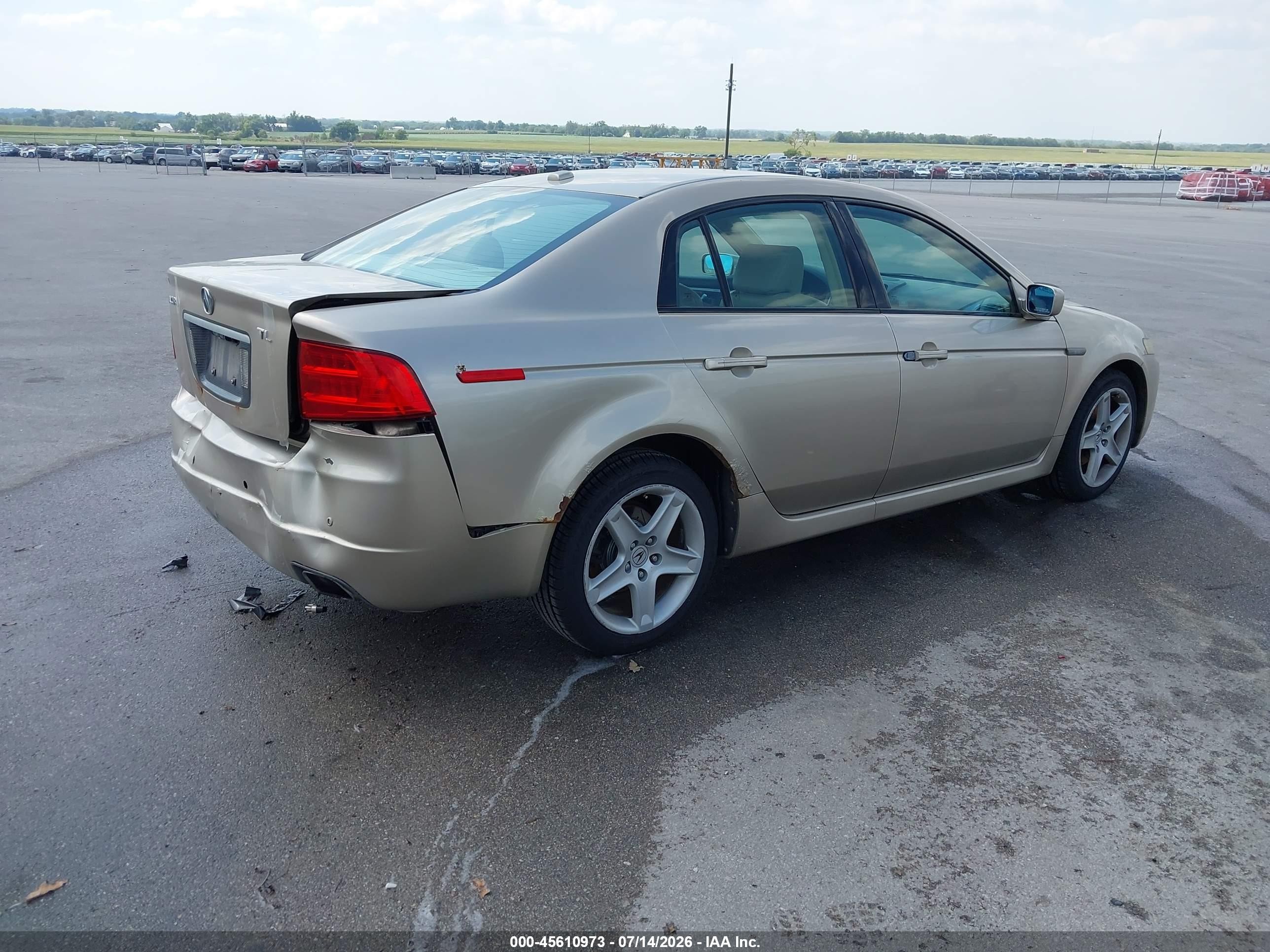 2004 Acura Tl   Tan vin: 19UUA662X4A003015