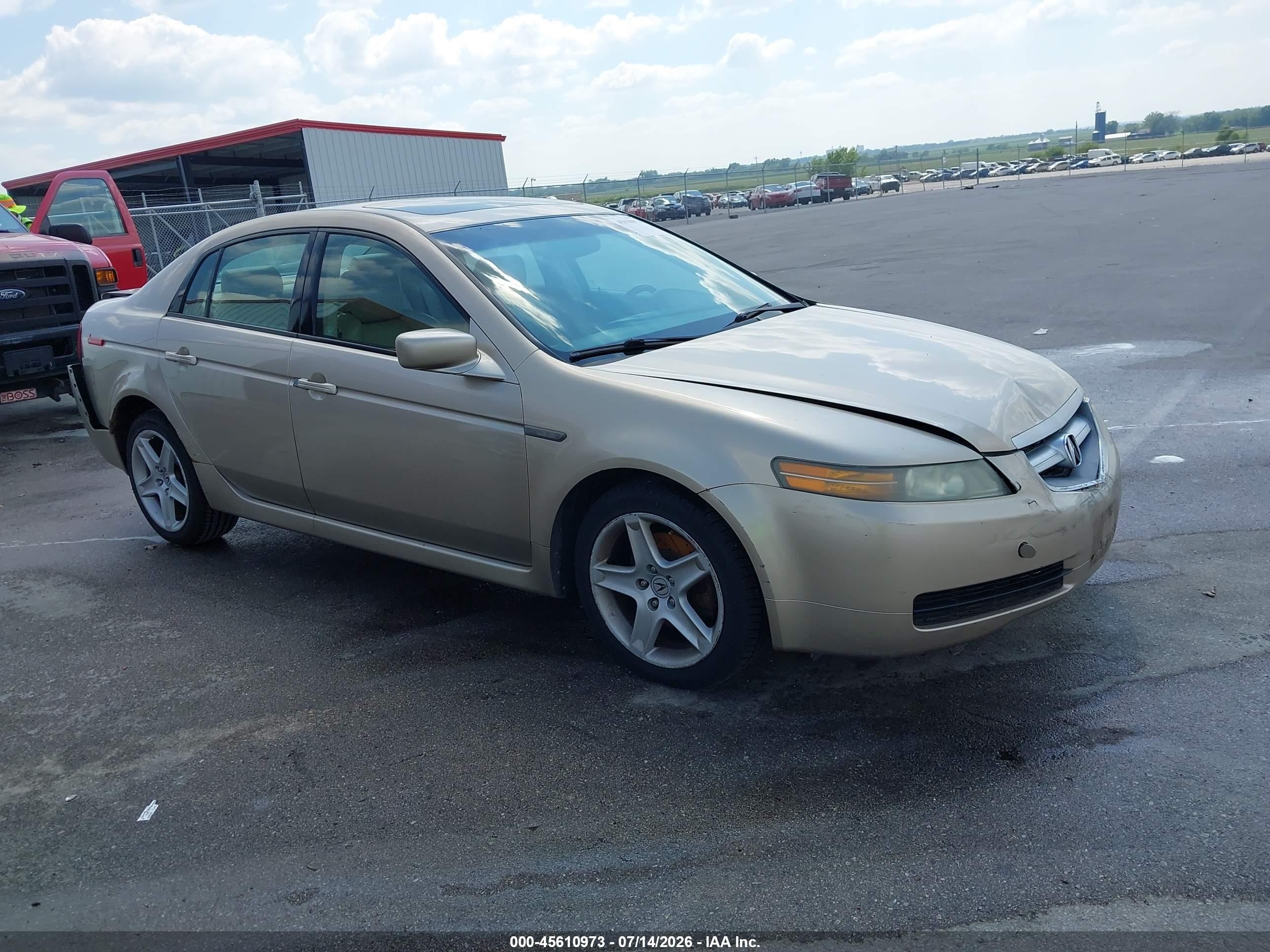 2004 Acura Tl   Tan vin: 19UUA662X4A003015