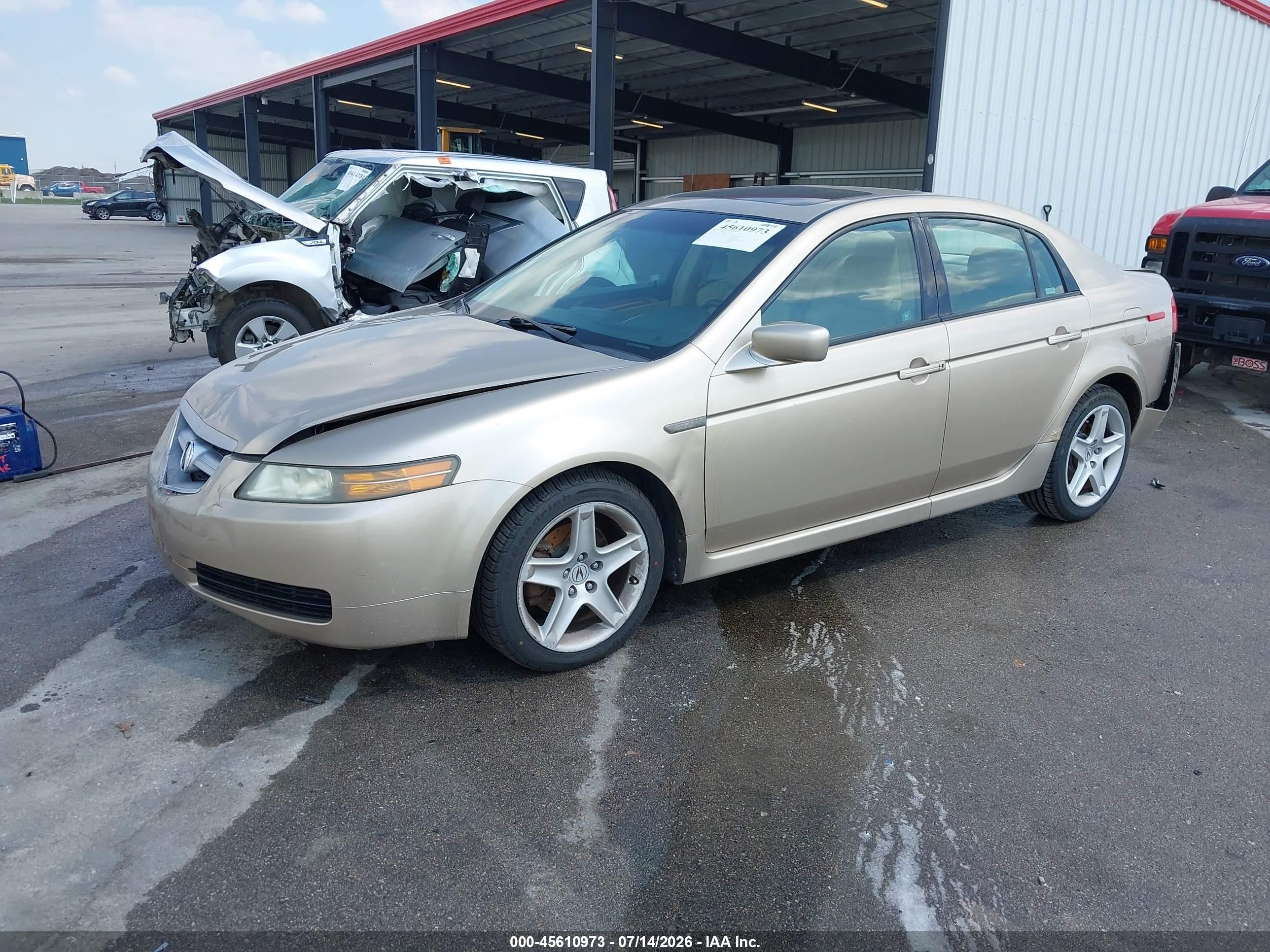 2004 Acura Tl   Tan vin: 19UUA662X4A003015