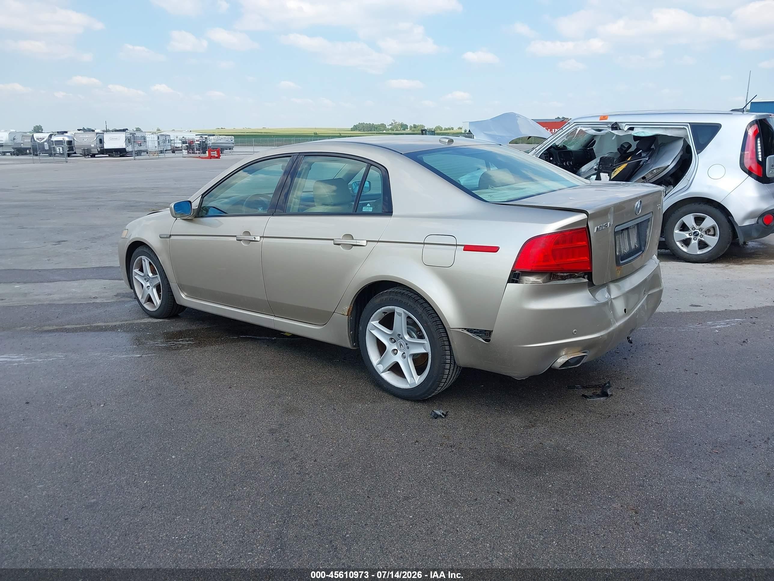 2004 Acura Tl   Tan vin: 19UUA662X4A003015