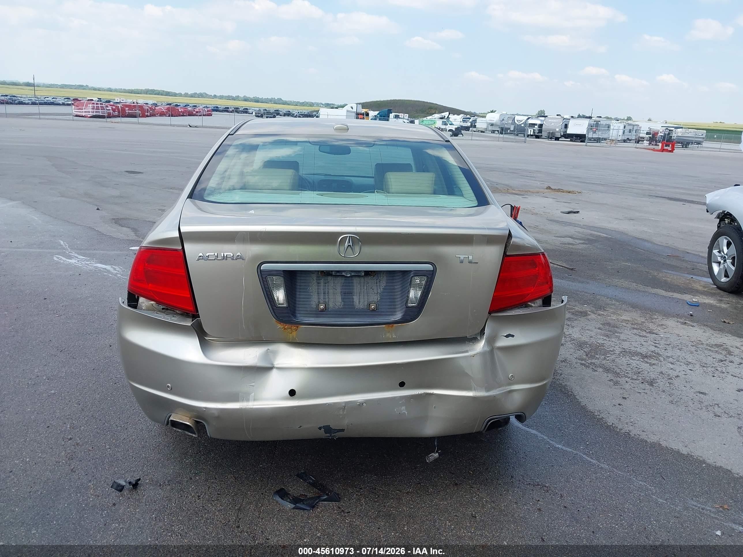 2004 Acura Tl   Tan vin: 19UUA662X4A003015
