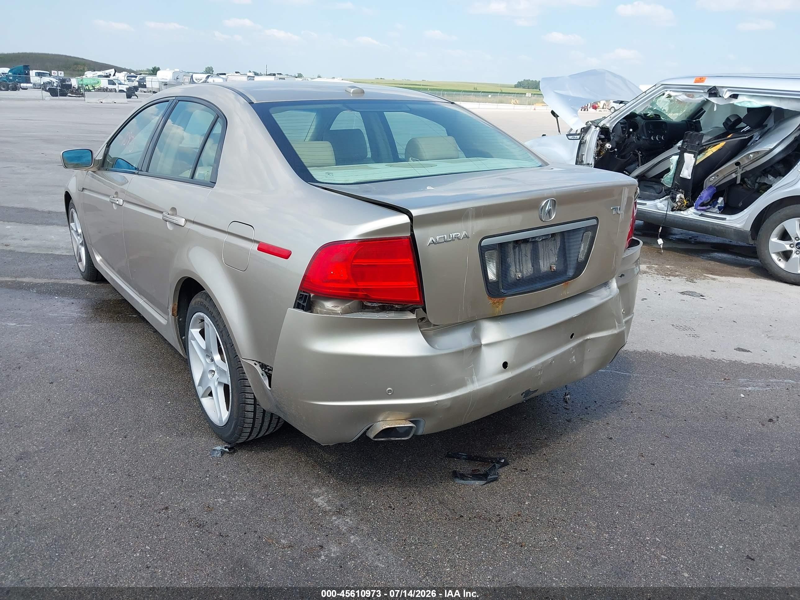 2004 Acura Tl   Tan vin: 19UUA662X4A003015