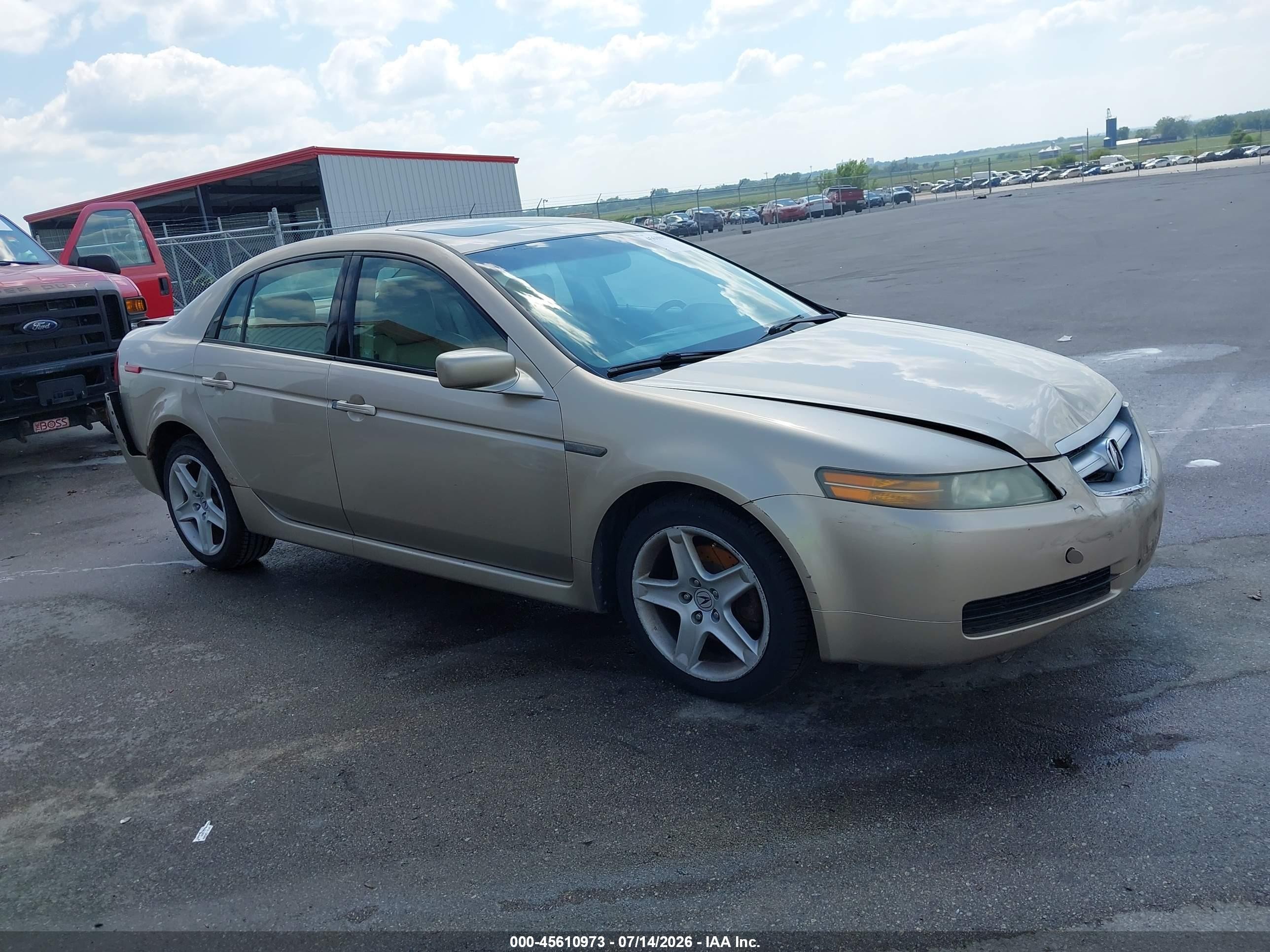 2004 Acura Tl   Tan vin: 19UUA662X4A003015