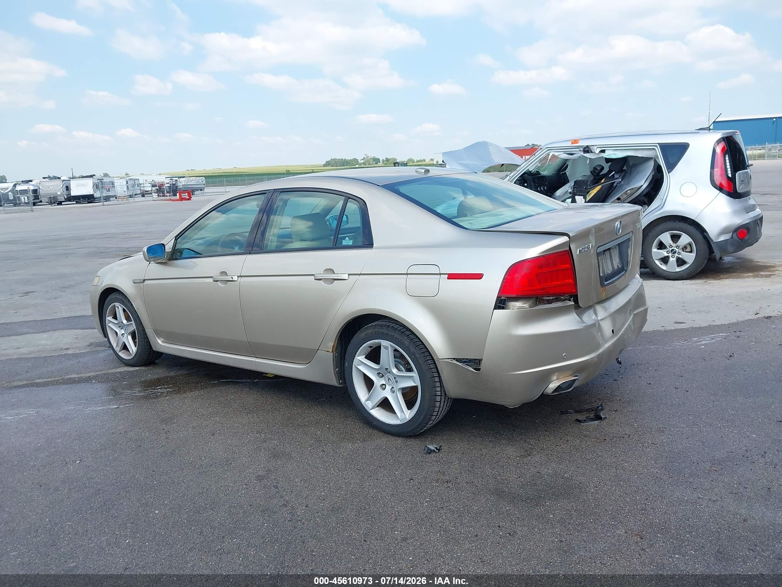 2004 Acura Tl   Tan vin: 19UUA662X4A003015