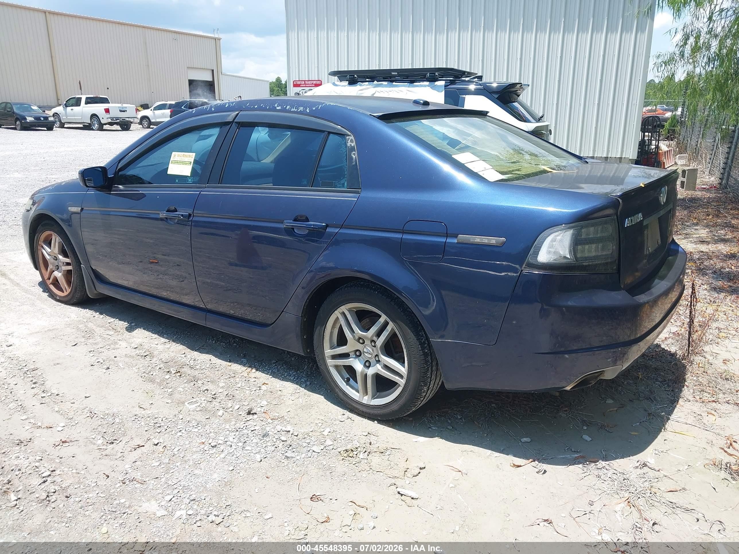 2004 Acura Tl   Blue vin: 19UUA662X4A020686