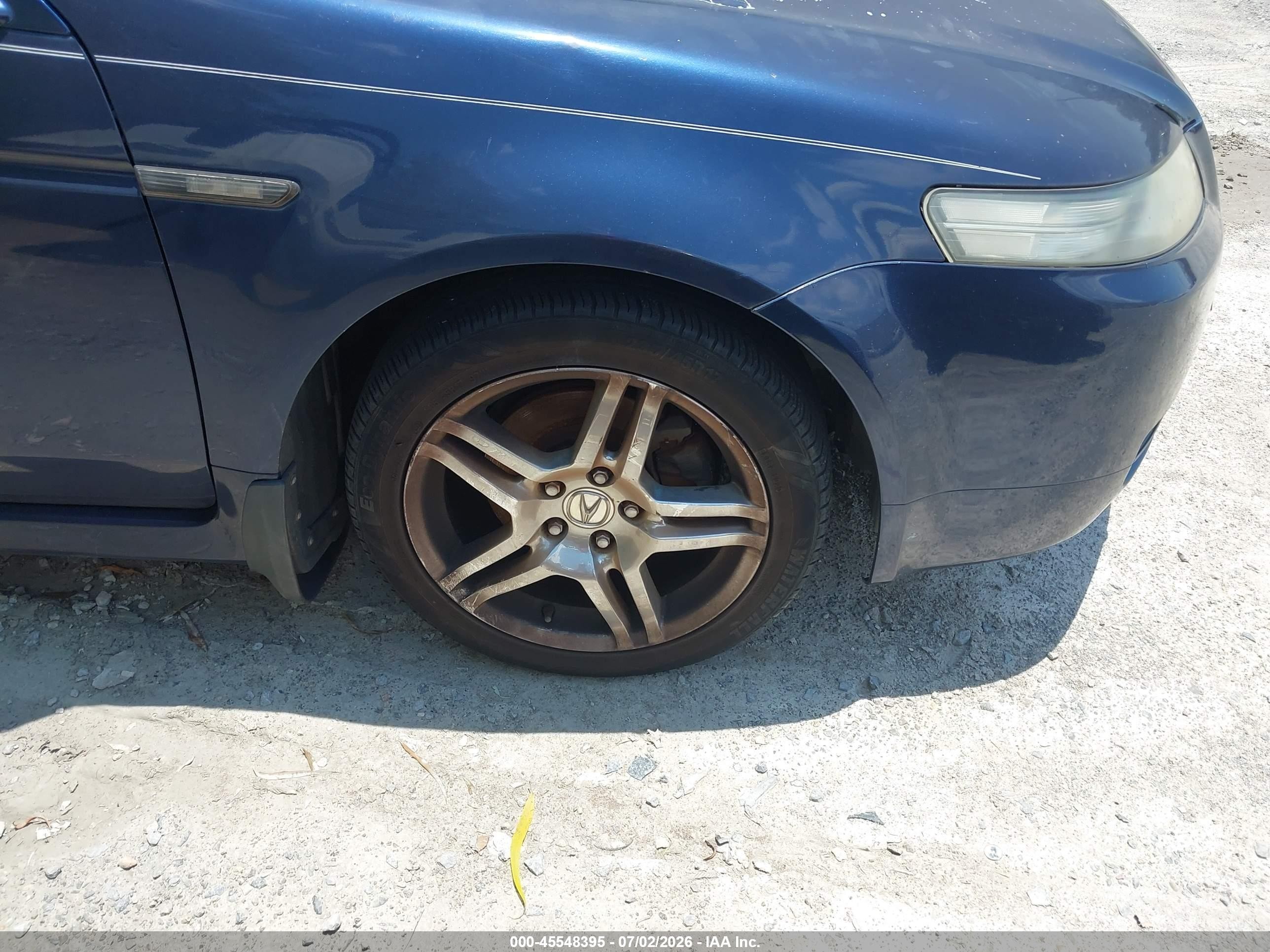 2004 Acura Tl   Blue vin: 19UUA662X4A020686