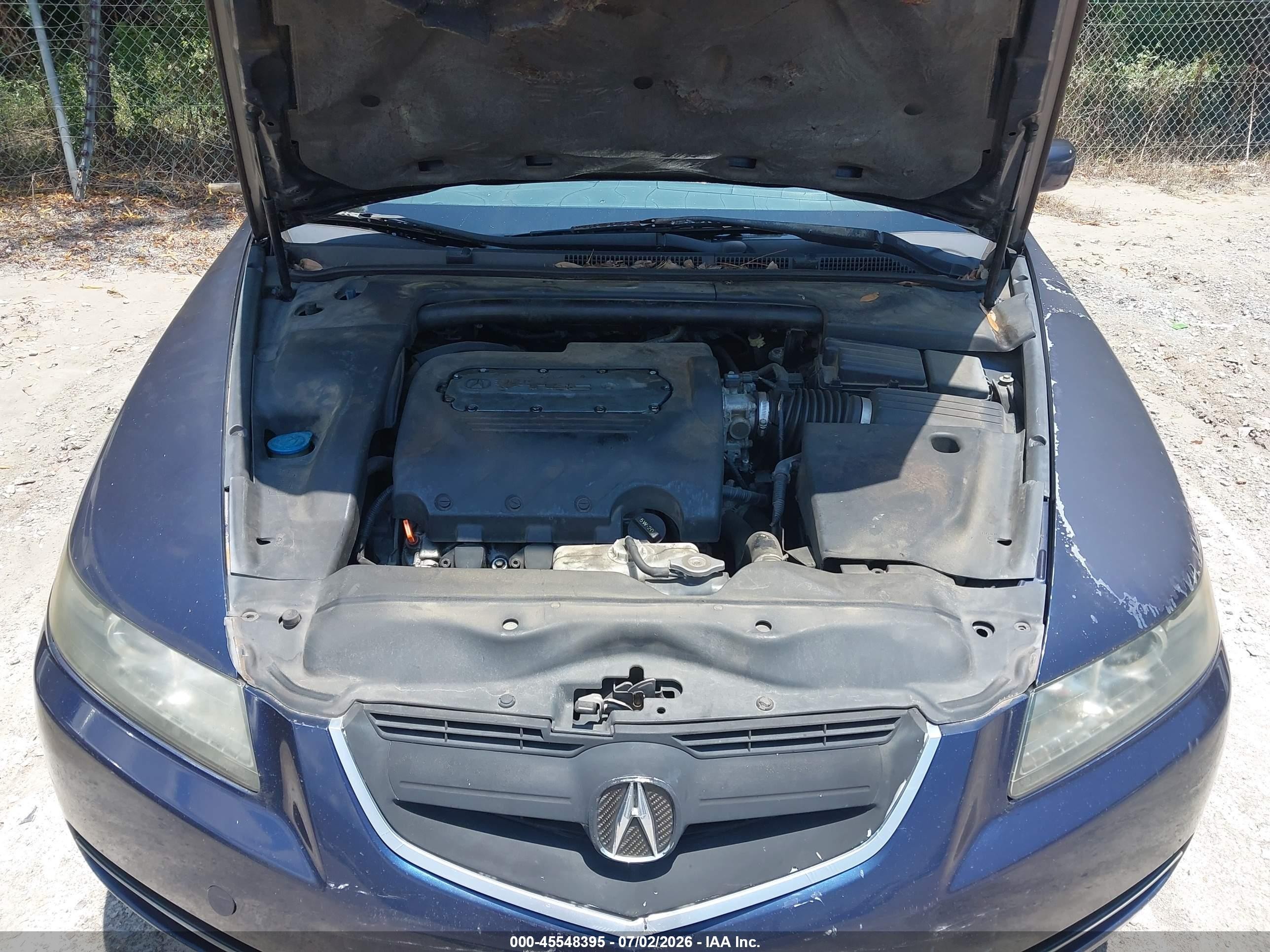 2004 Acura Tl   Blue vin: 19UUA662X4A020686