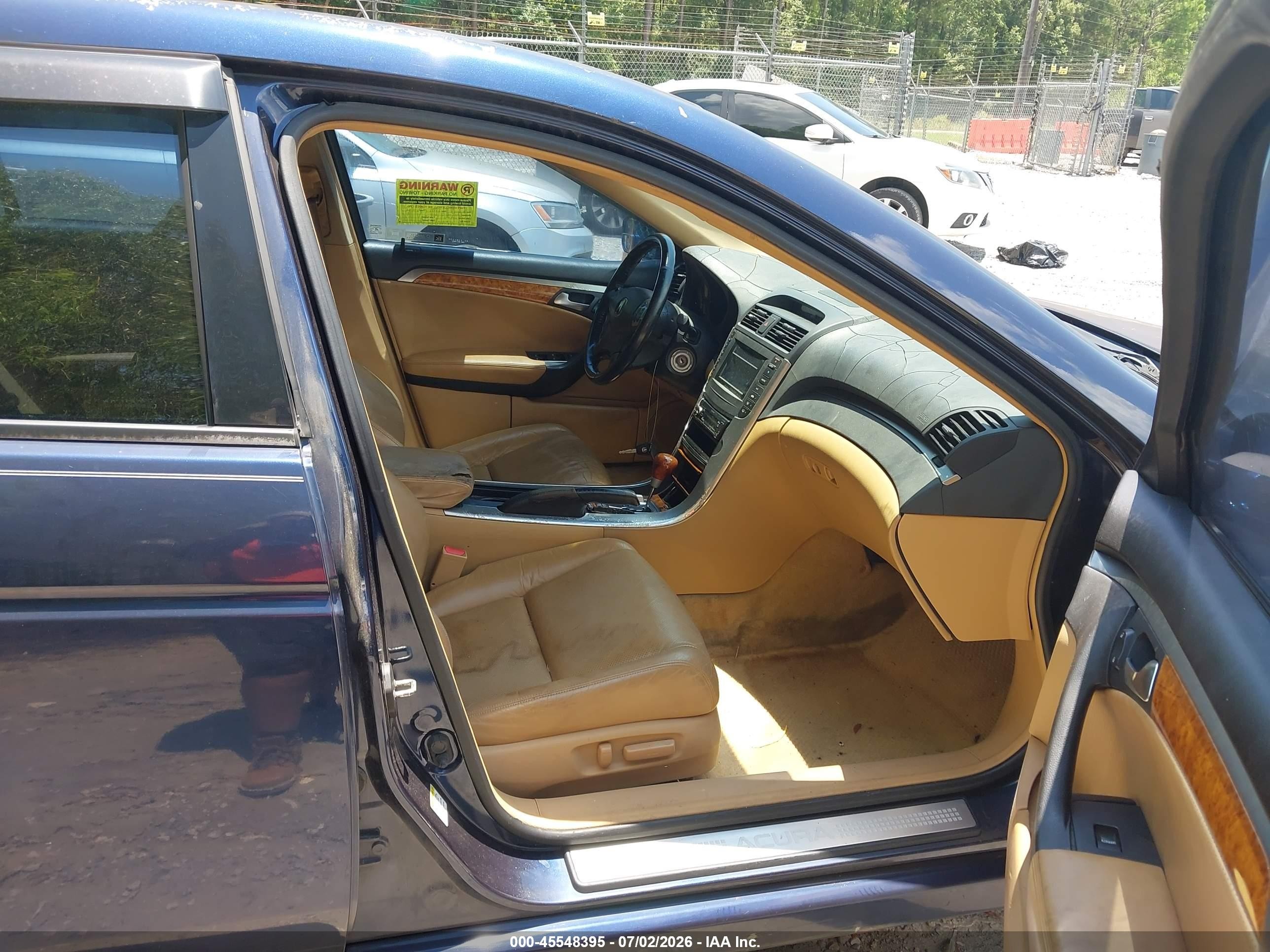 2004 Acura Tl   Blue vin: 19UUA662X4A020686