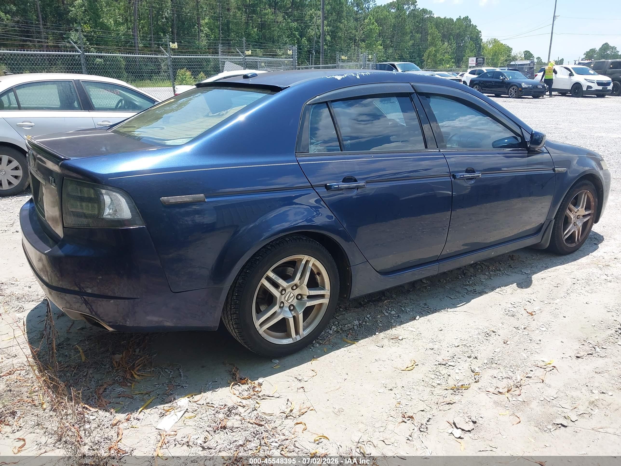 2004 Acura Tl   Blue vin: 19UUA662X4A020686