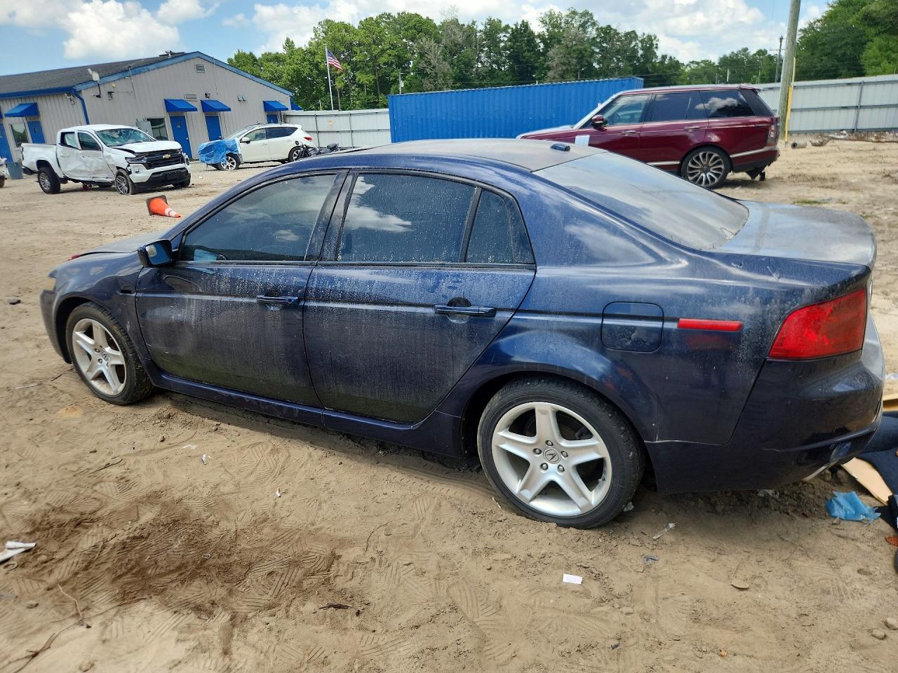 2004 Acura Tl Blue vin: 19UUA662X4A026939