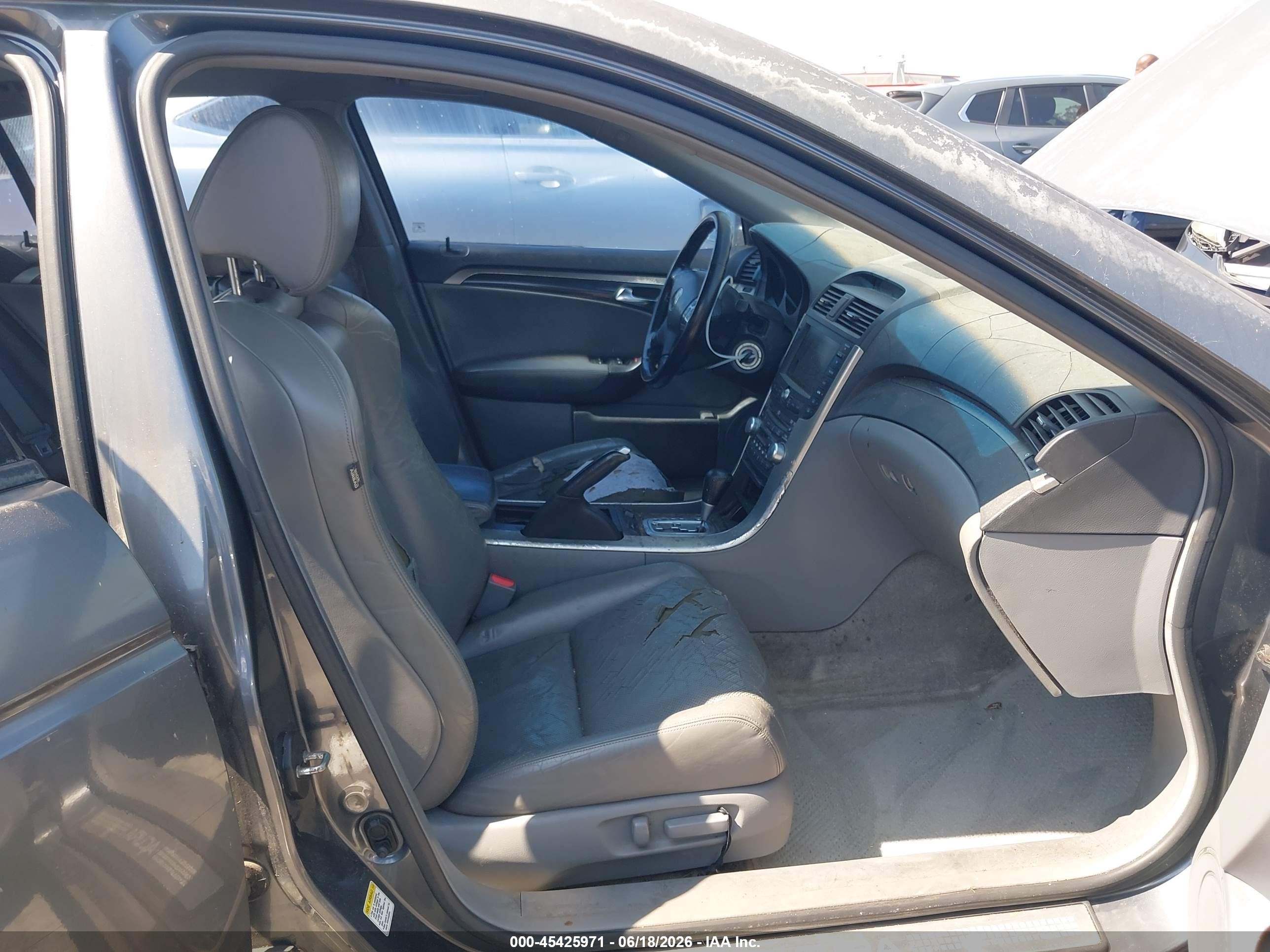2004 Acura Tl   Gray vin: 19UUA662X4A034765