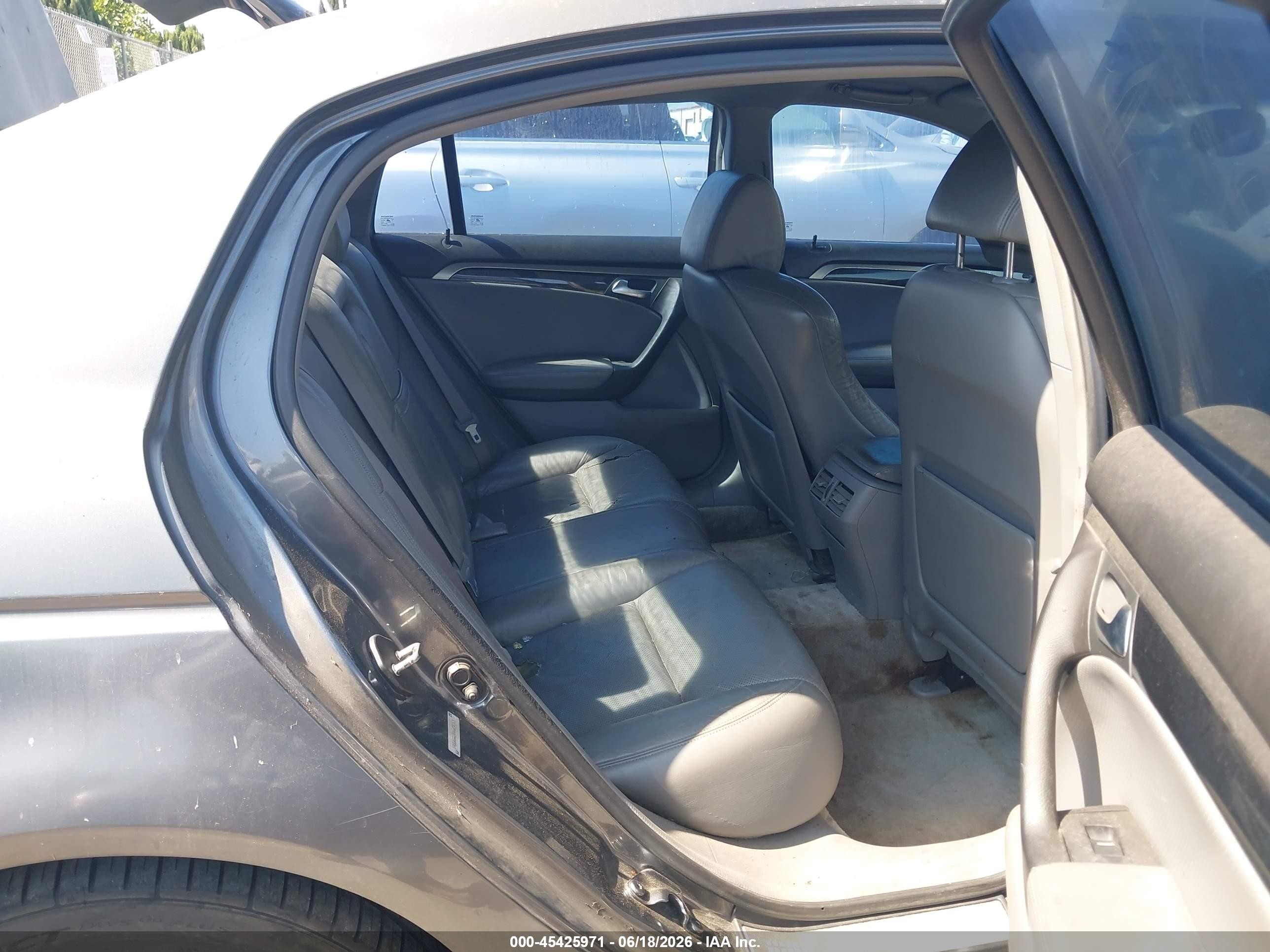 2004 Acura Tl   Gray vin: 19UUA662X4A034765