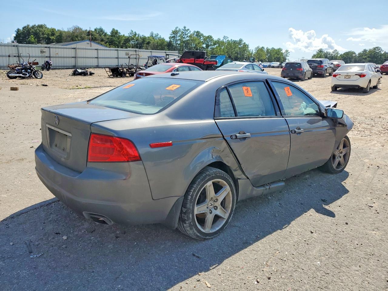 2004 Acura Tl Charcoal vin: 19UUA662X4A052943