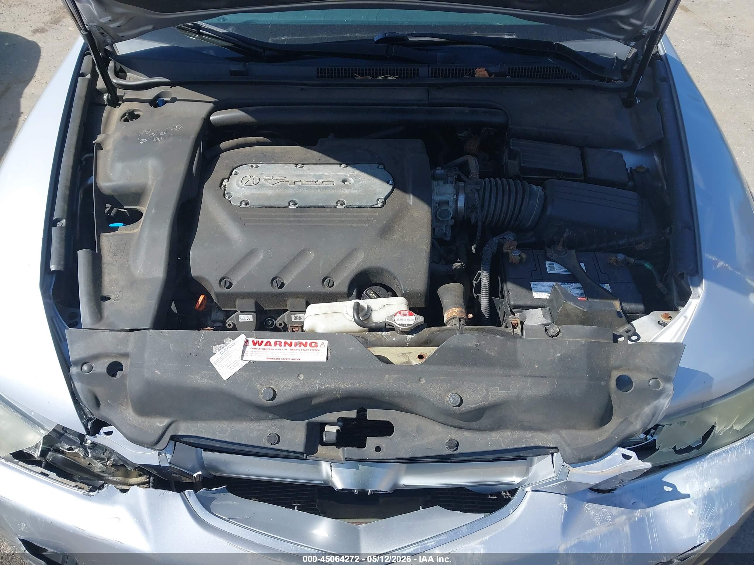 2004 Acura Tl   Silver vin: 19UUA662X4A053039