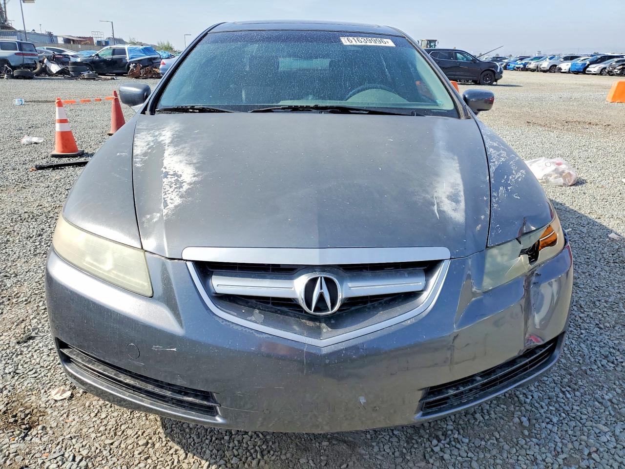 2005 Acura Tl Gray vin: 19UUA662X5A035898