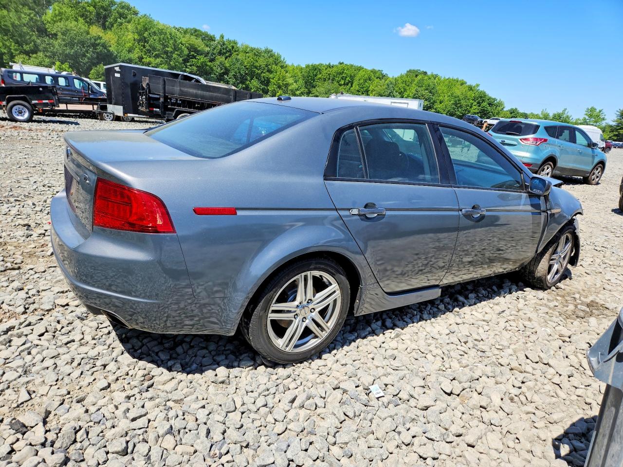2006 Acura 3.2tl Gray vin: 19UUA662X6A010260