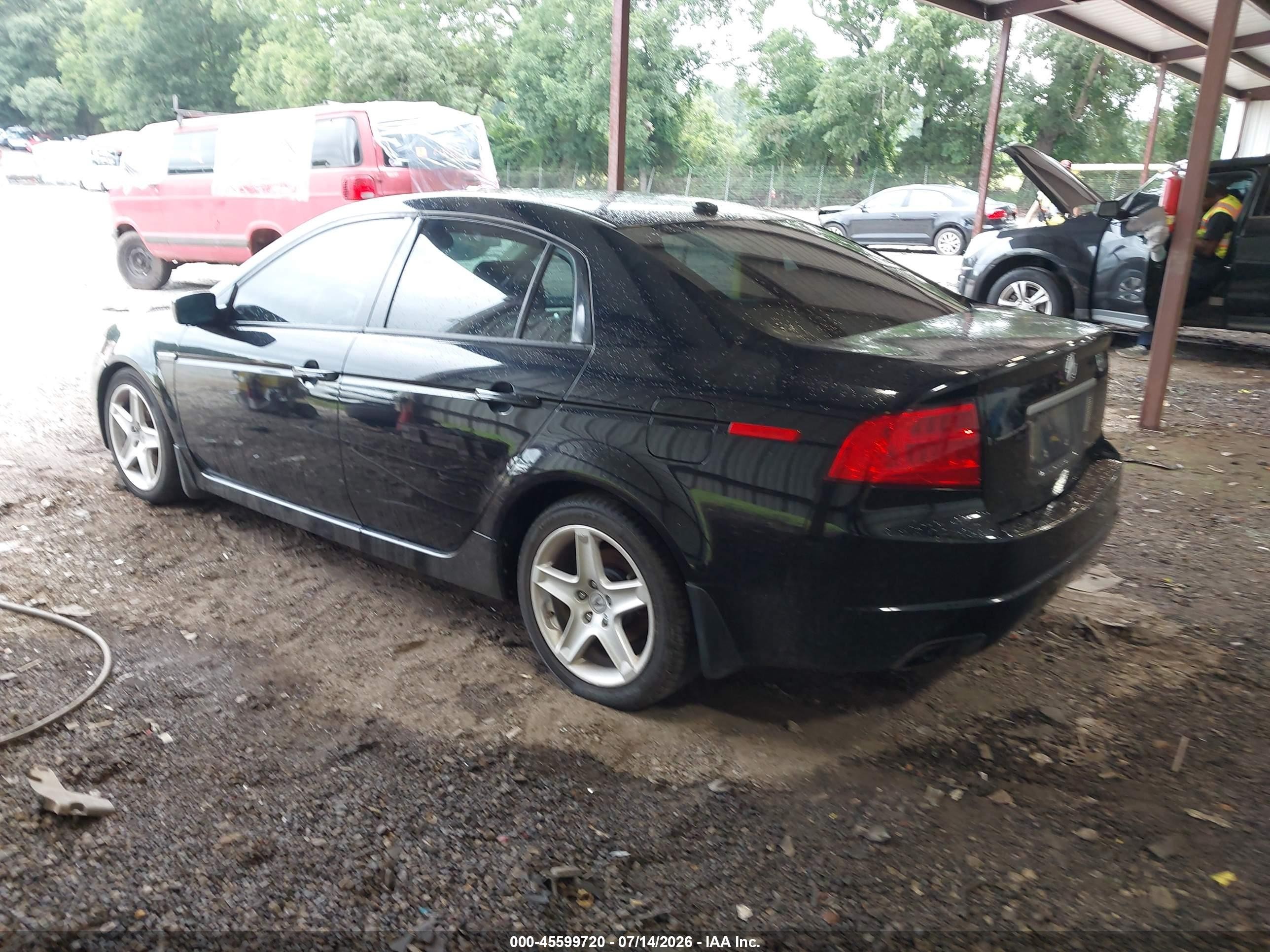 2006 Acura Tl   Черный vin: 19UUA662X6A023056