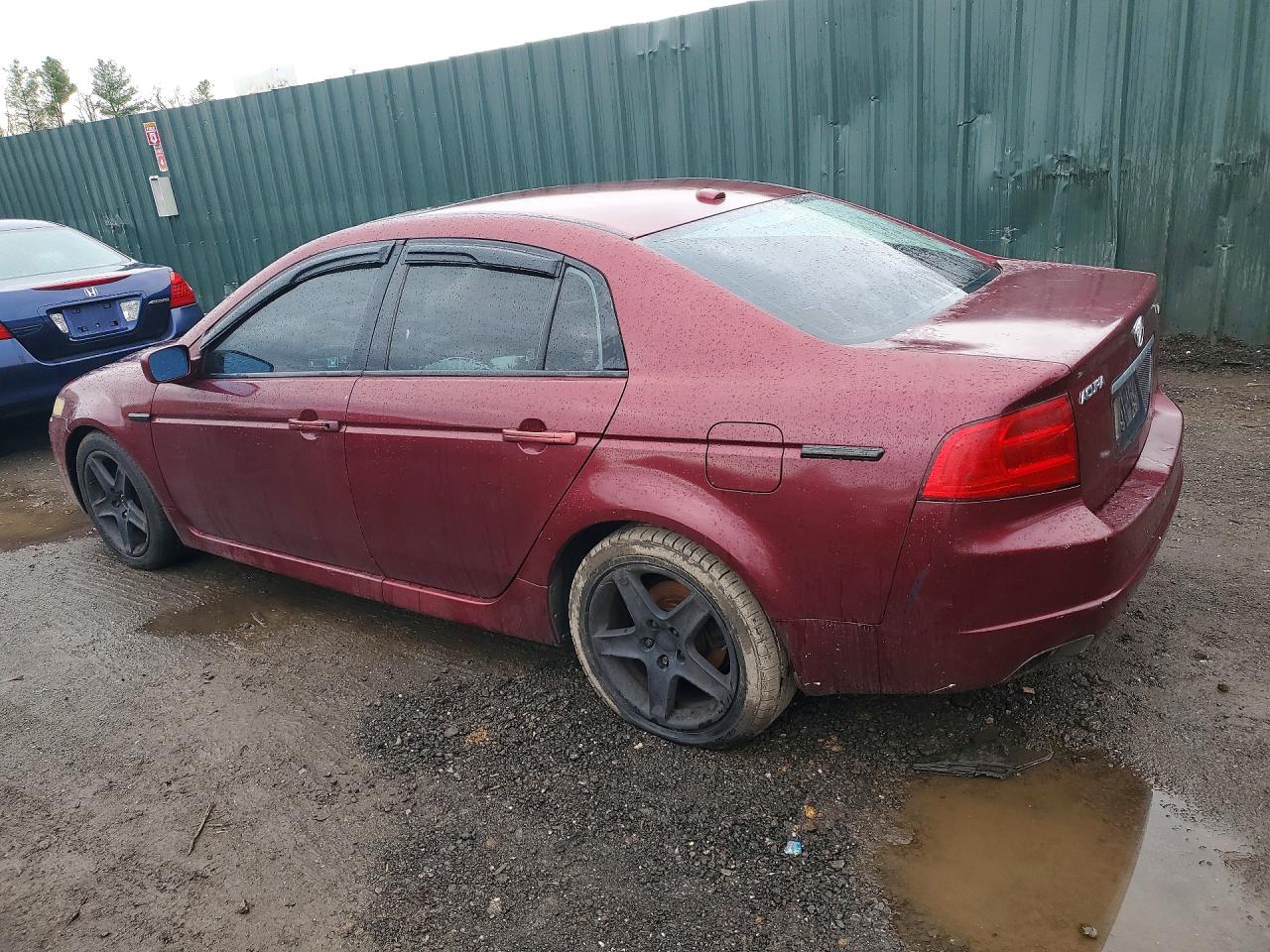2006 Acura 3.2tl Burgundy vin: 19UUA662X6A024157