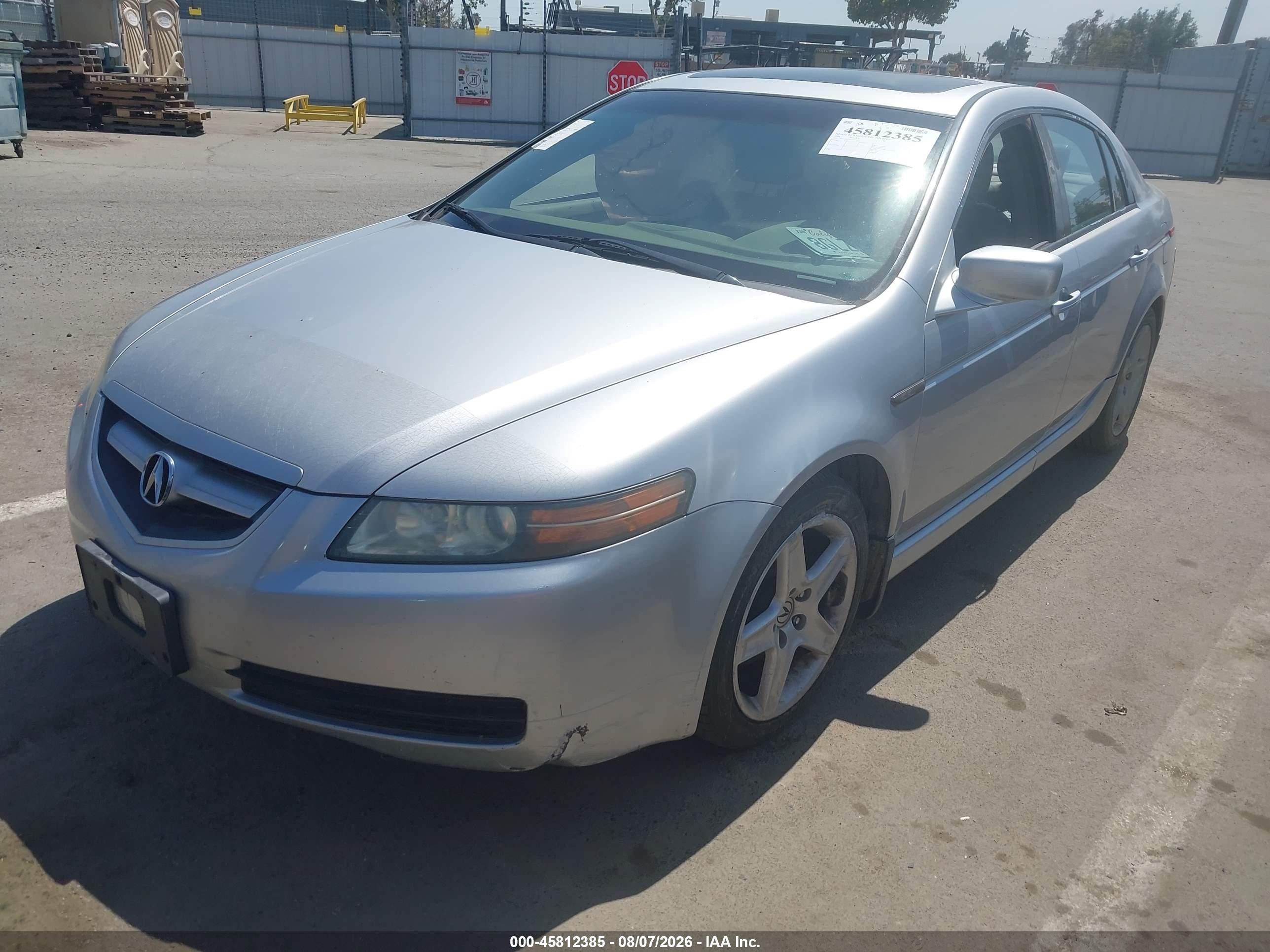 2006 Acura Tl   Silver vin: 19UUA662X6A033117