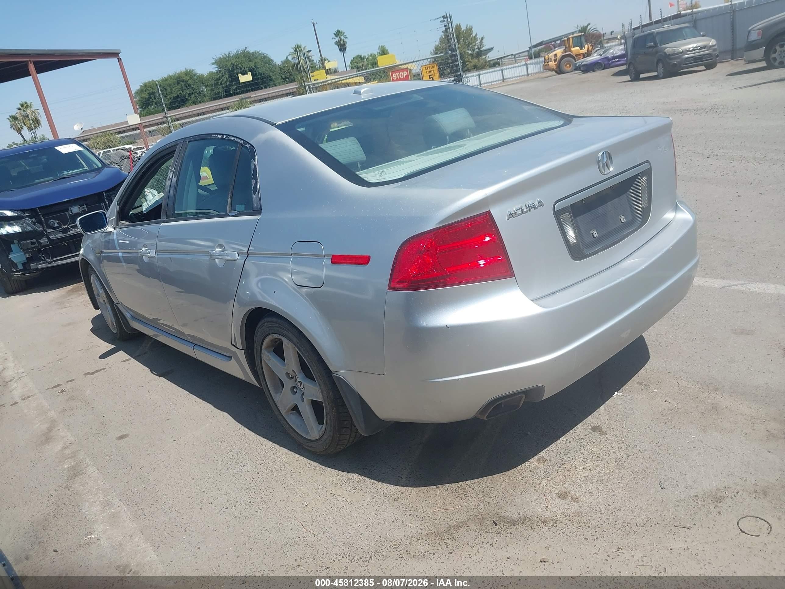 2006 Acura Tl   Silver vin: 19UUA662X6A033117