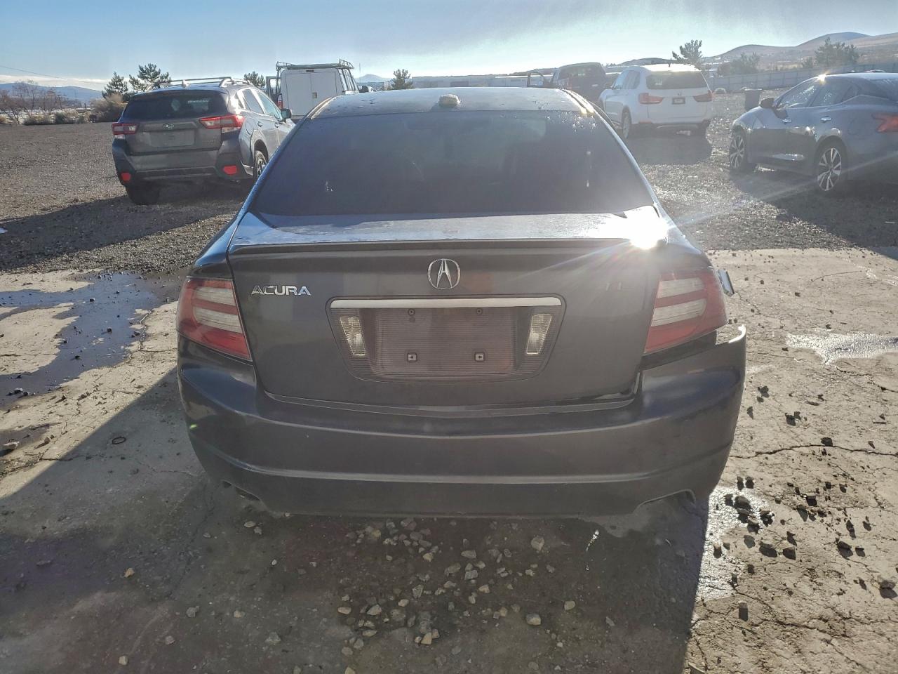 2007 Acura Tl Silver vin: 19UUA662X7A014746