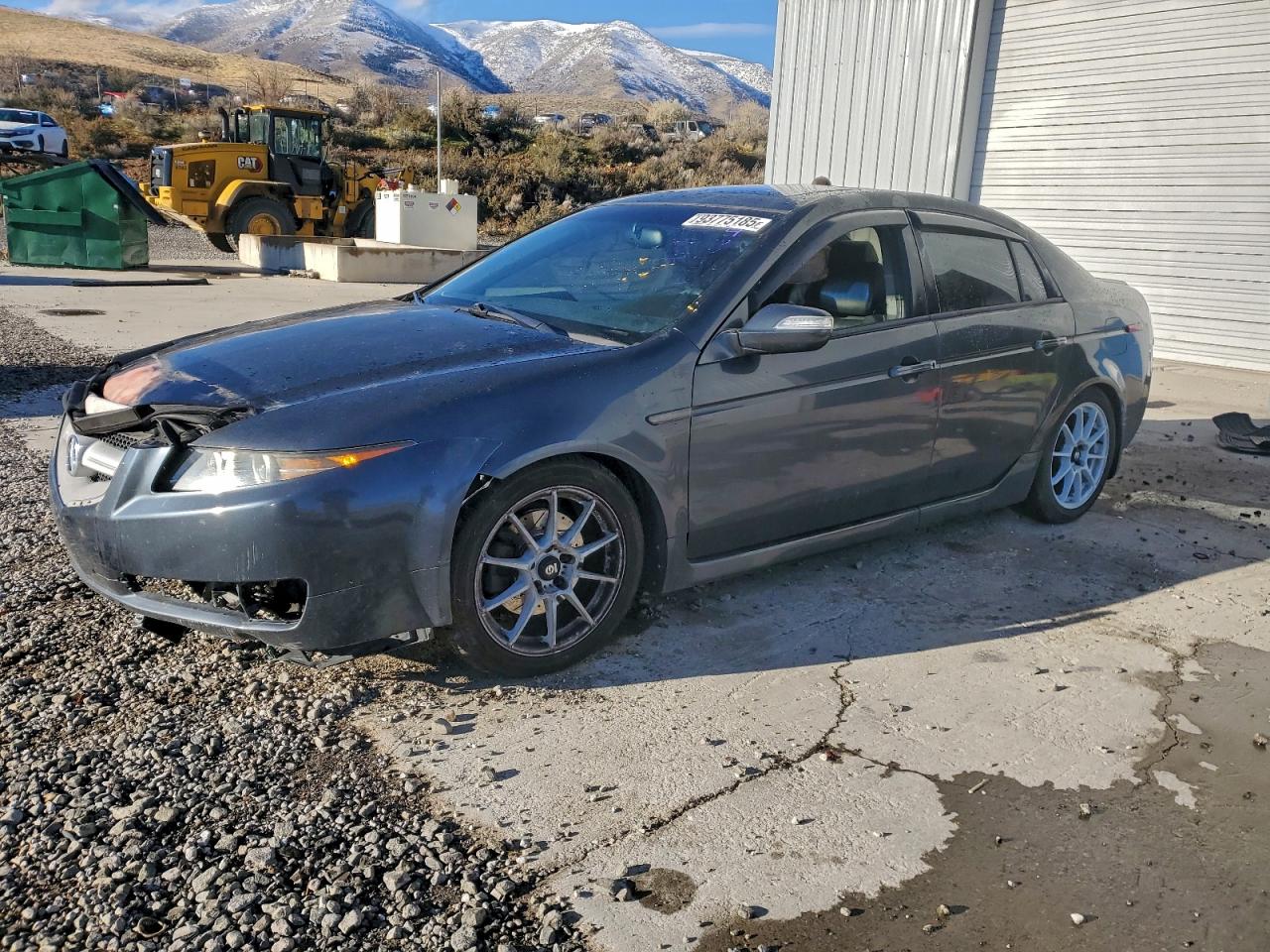 2007 Acura Tl Silver vin: 19UUA662X7A014746