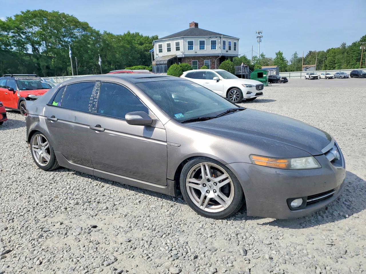 2007 Acura Tl Gray vin: 19UUA662X7A026184